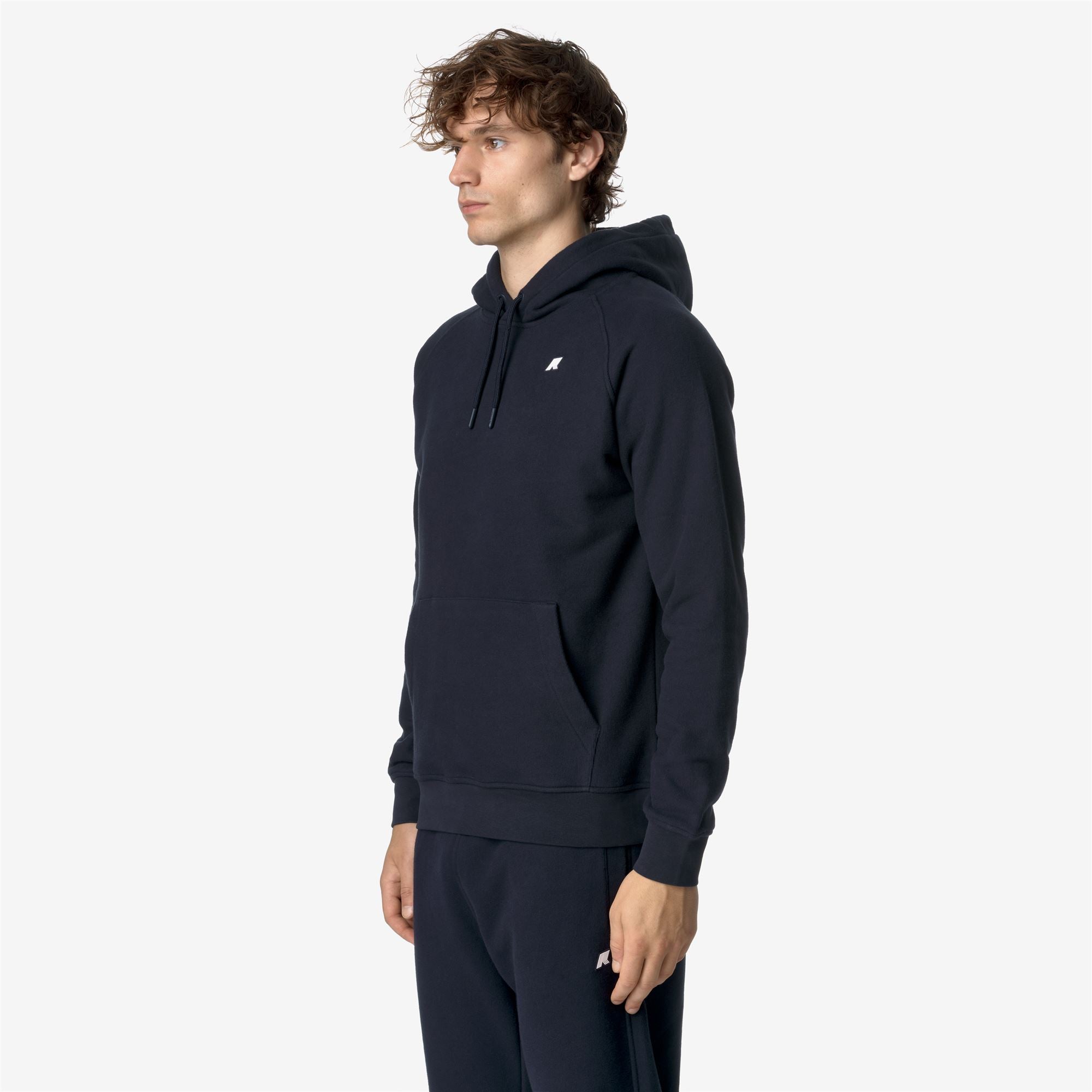 Fleece_MAN_ALBAN HEAVY FLEECE_Jumper_Blue Depth - Commercial 5