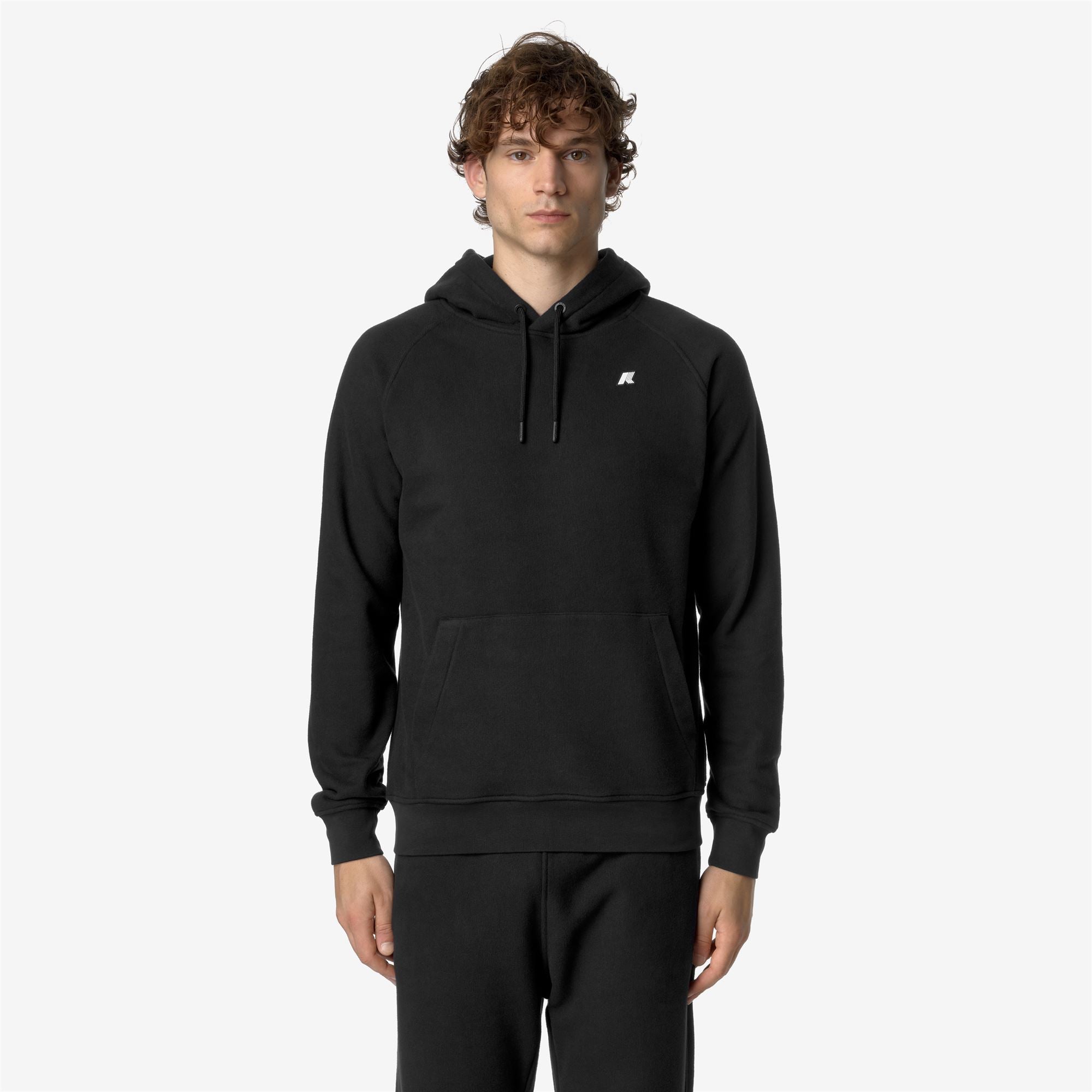 Fleece_MAN_ALBAN HEAVY FLEECE_Jumper_Black Pure - Commercial 4