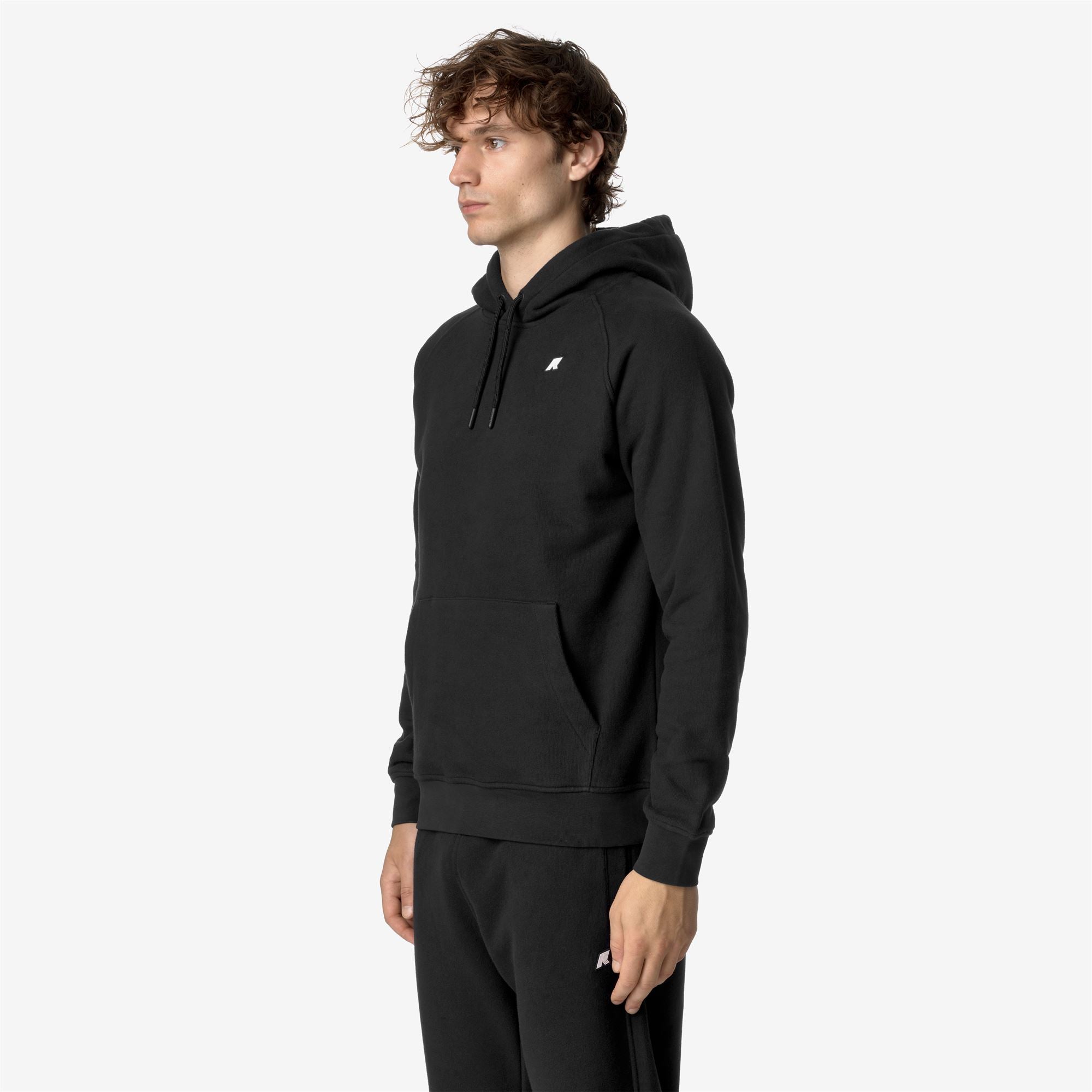 Fleece_MAN_ALBAN HEAVY FLEECE_Jumper_Black Pure - Commercial 5