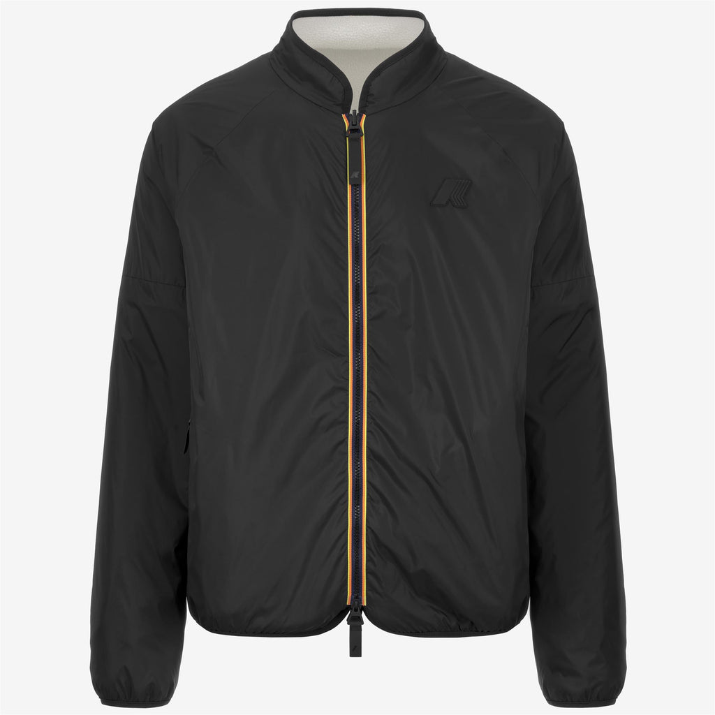 Fleece_MAN_BESSANS_Jacket_White G - Black - Commercial 2