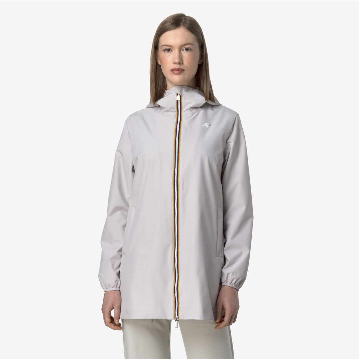 Jackets_WOMAN_SOPHIE STRETCH POLY JERSEY_Mid_BEIGE LT - Commercial 4