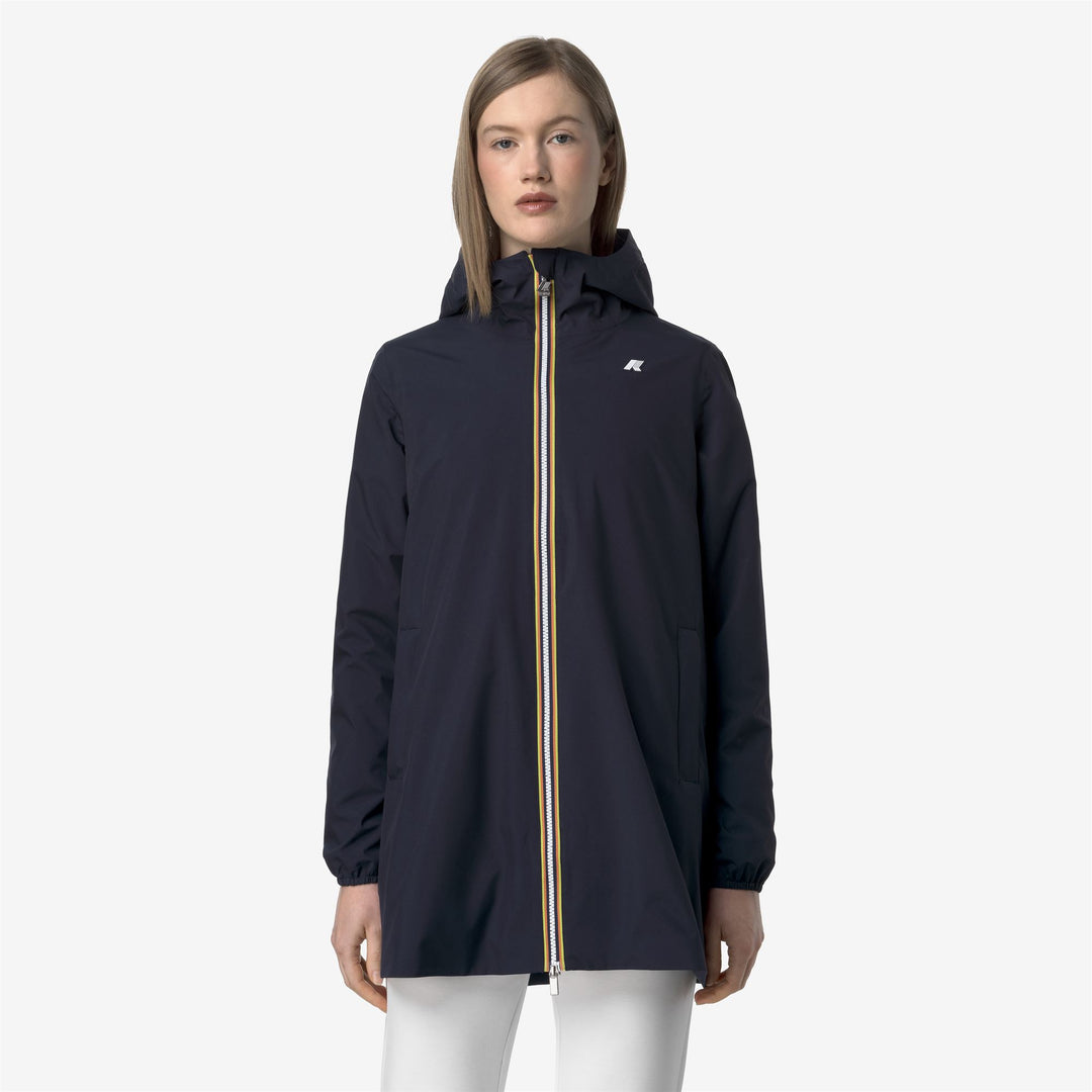 Blue Women's Waterproof Mid-Length Stretch Jacket main
