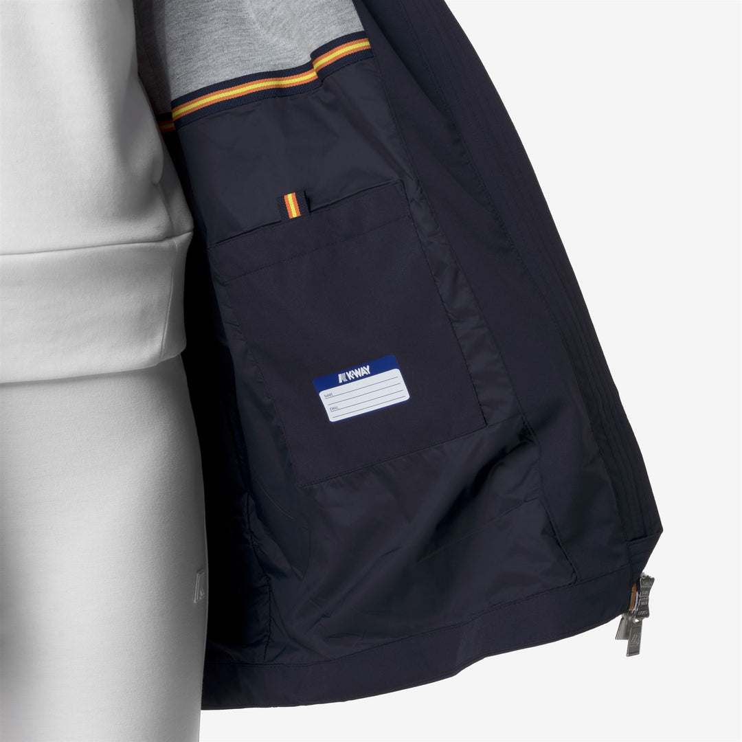 Blue Women's Waterproof Mid-Length Stretch Jacket main