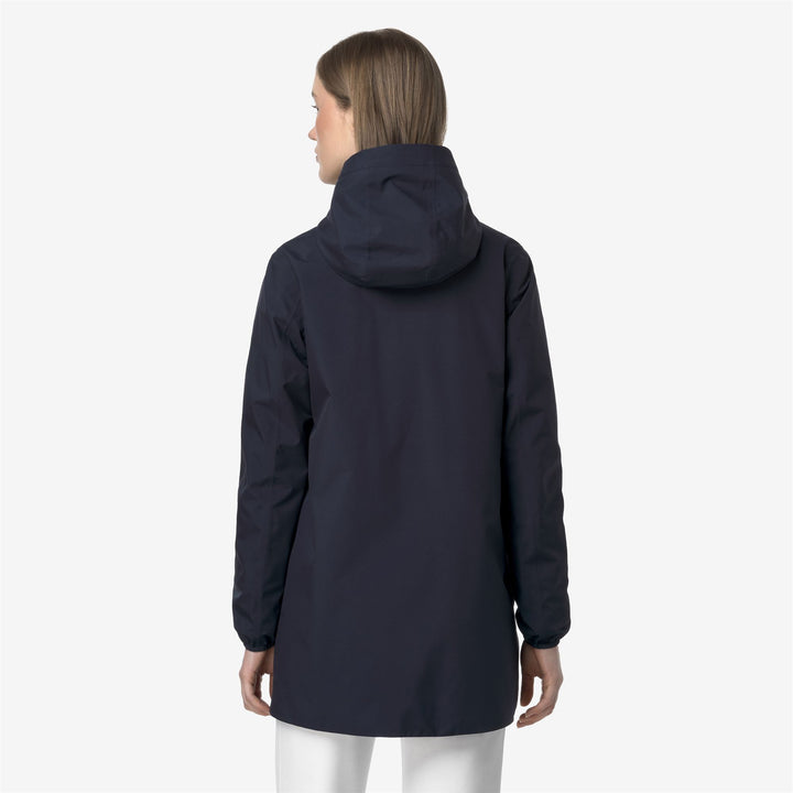 Blue Women's Waterproof Mid-Length Stretch Jacket 5
