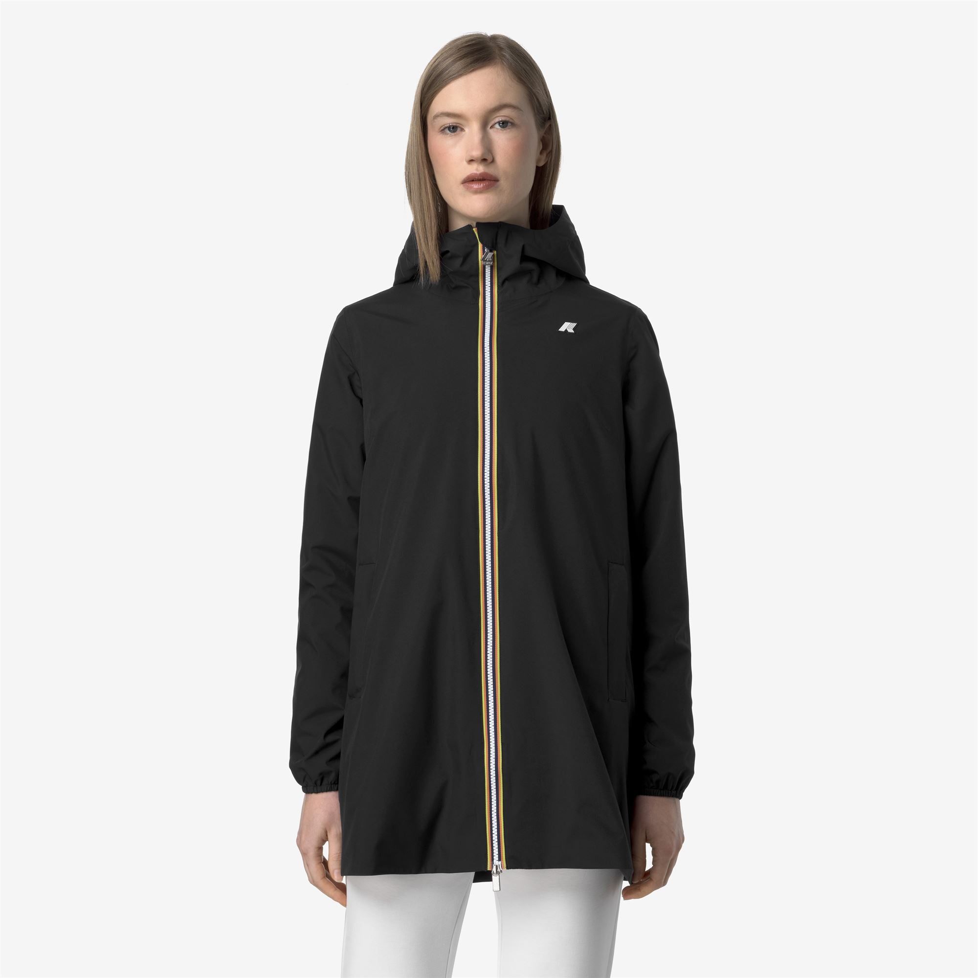 Jackets Woman SOPHIE STRETCH POLY JERSEY Mid BLACK PURE