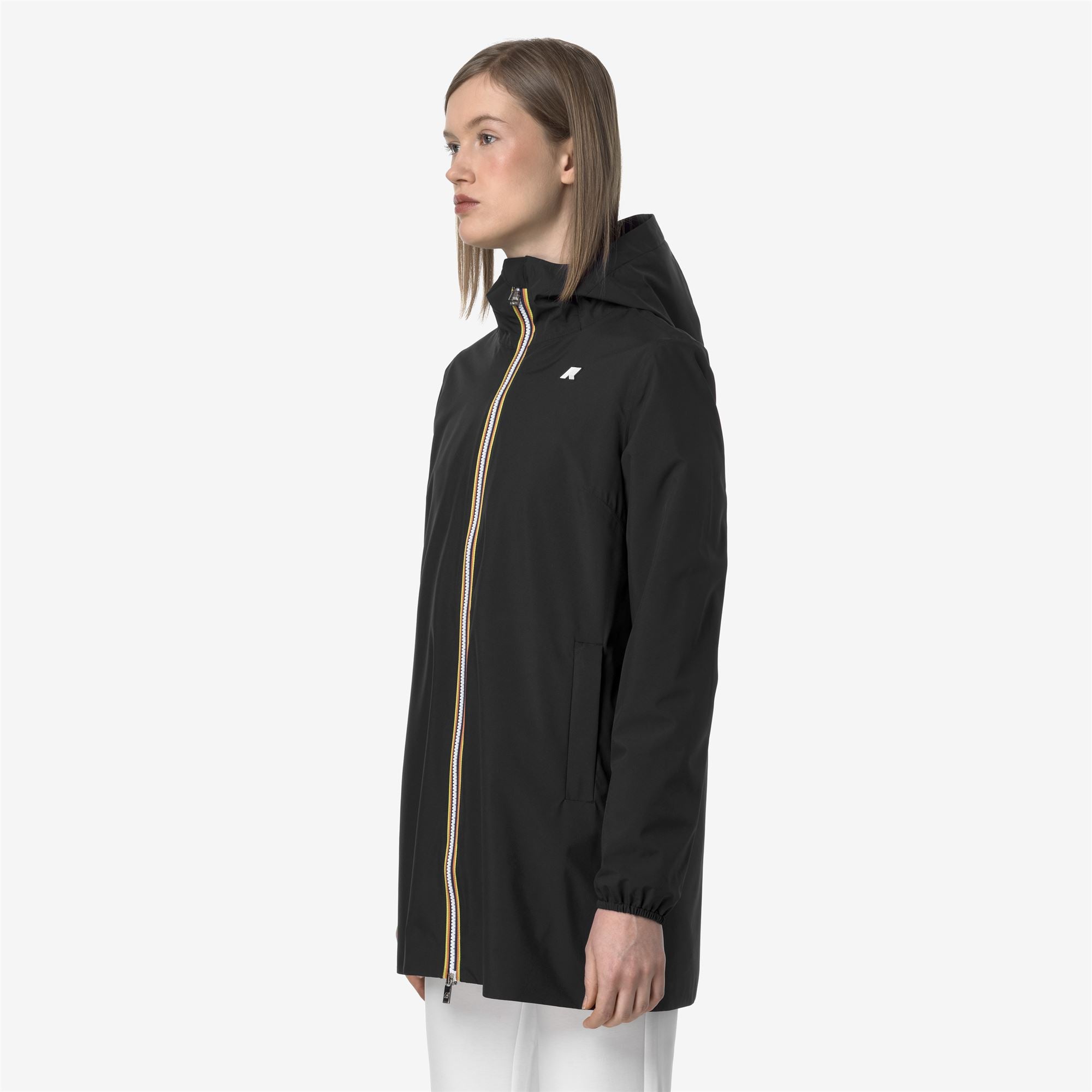 Jackets Woman SOPHIE STRETCH POLY JERSEY Mid BLACK PURE