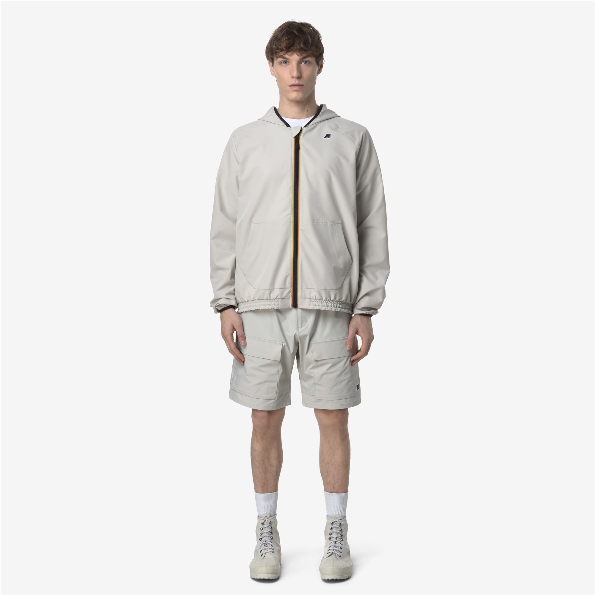 Shorts_MAN_BURROUGHS_Sport Shorts_BEIGE LT - Commercial 4