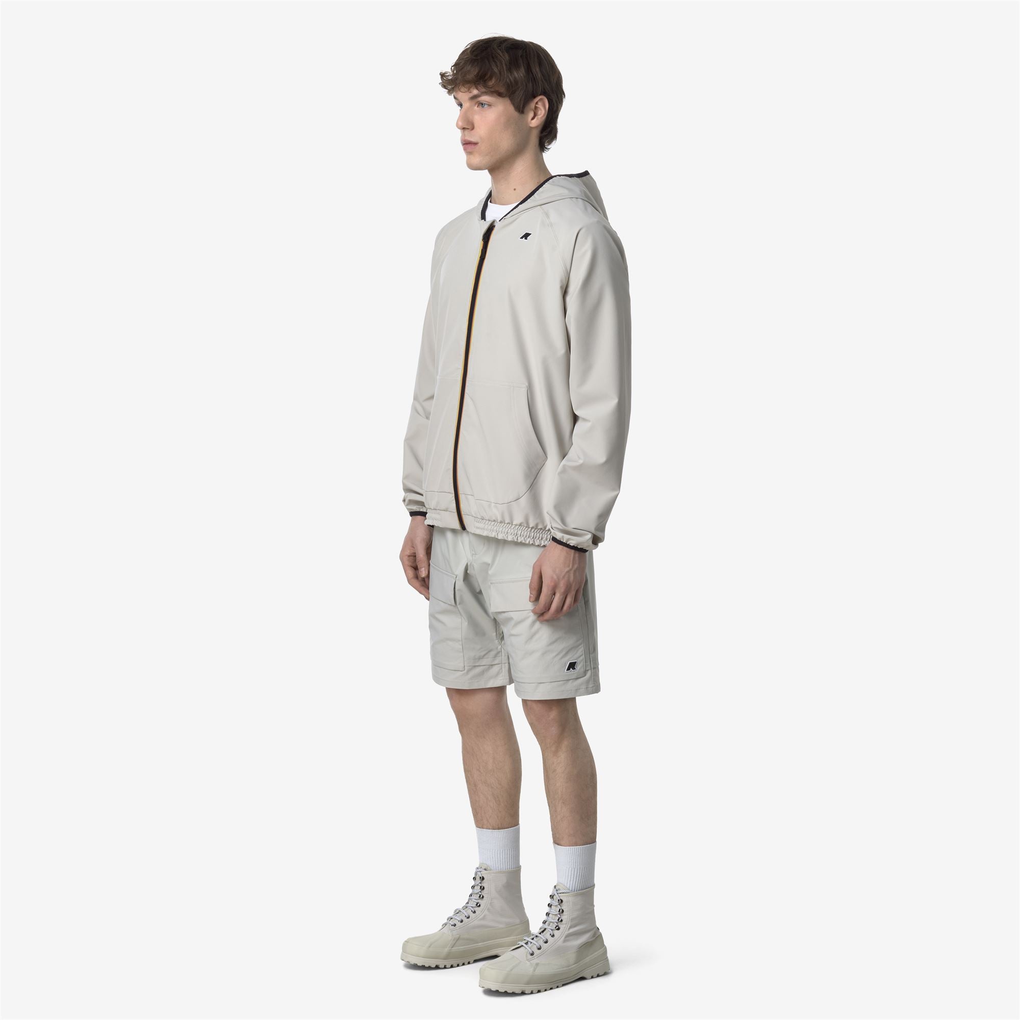 Shorts_MAN_BURROUGHS_Sport Shorts_BEIGE LT - Commercial 5
