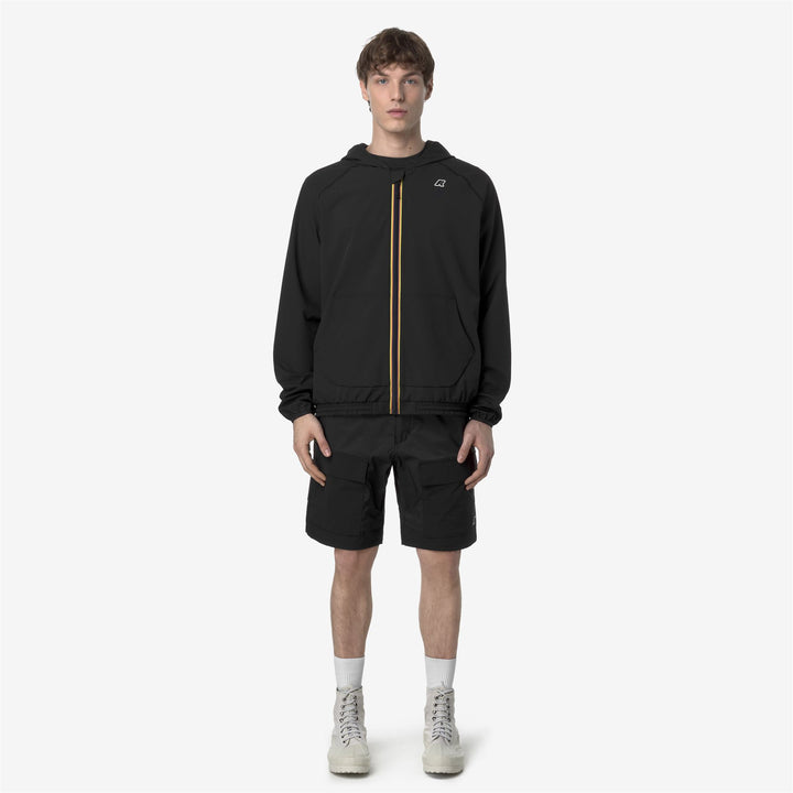 Pantaloni Corti Sportivi Uomo Outdoor Neri Grigi con Design Funzionale 3