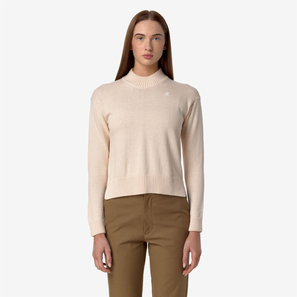 Knitwear_WOMAN_AGATA COTTON CASHMERE_Pull Over_Pink Dirty - Commercial 4
