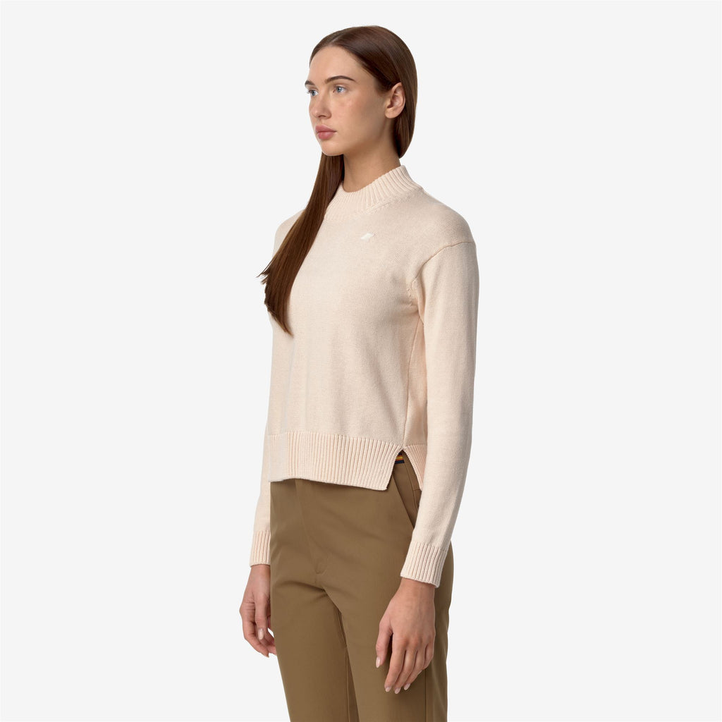 Knitwear_WOMAN_AGATA COTTON CASHMERE_Pull Over_Pink Dirty - Commercial 5
