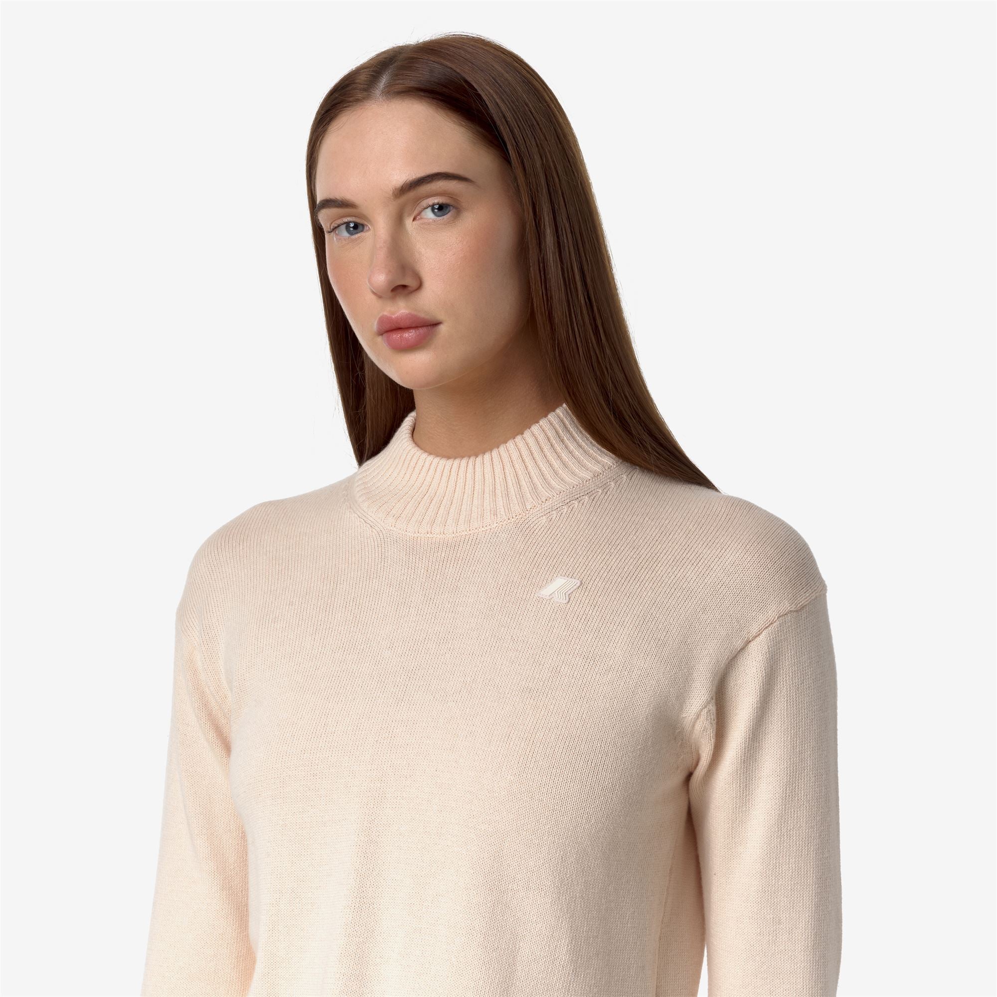 Knitwear_WOMAN_AGATA COTTON CASHMERE_Pull Over_Pink Dirty - Commercial 7