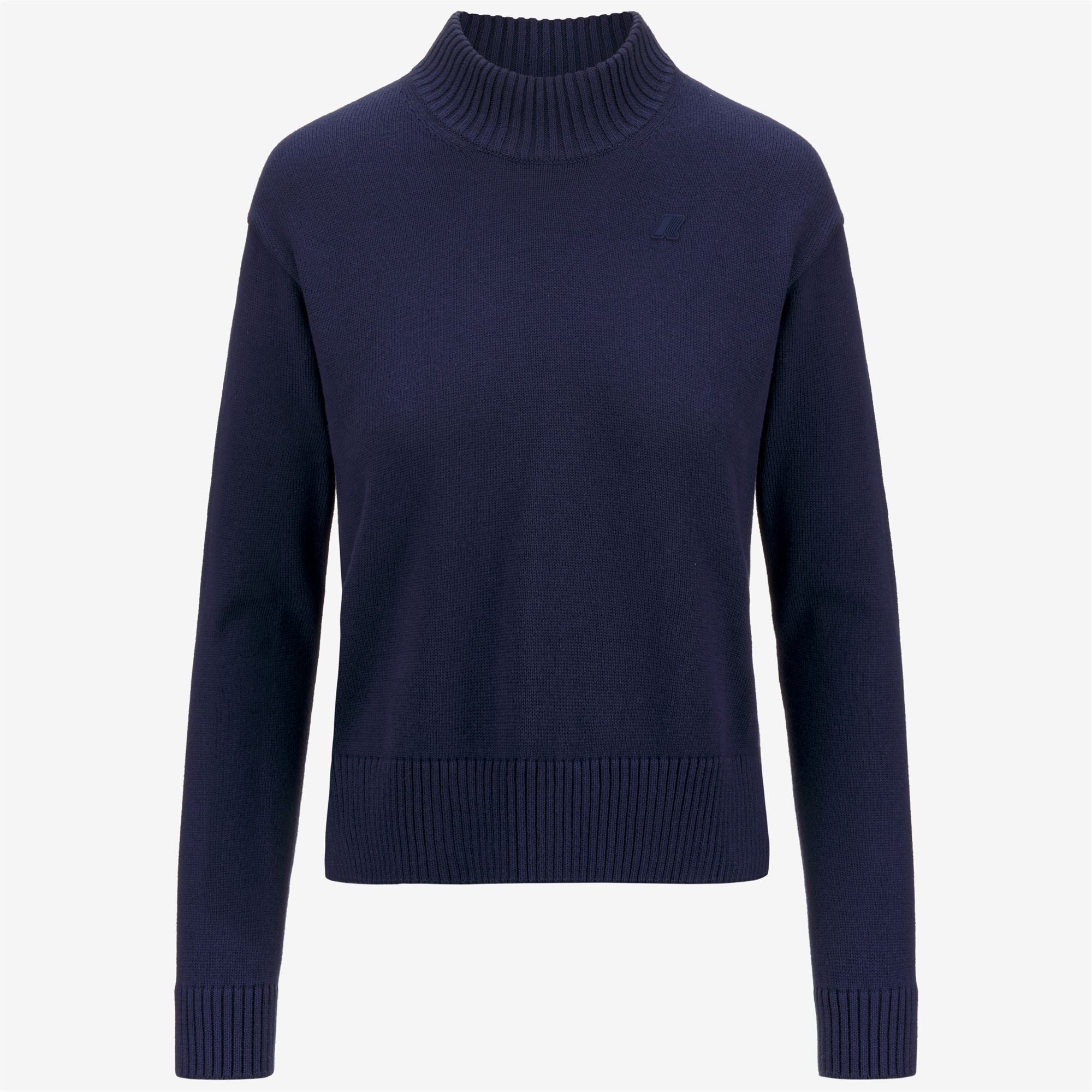 Knitwear_WOMAN_AGATA COTTON CASHMERE_Pull Over_Blue Dk - Commercial 1