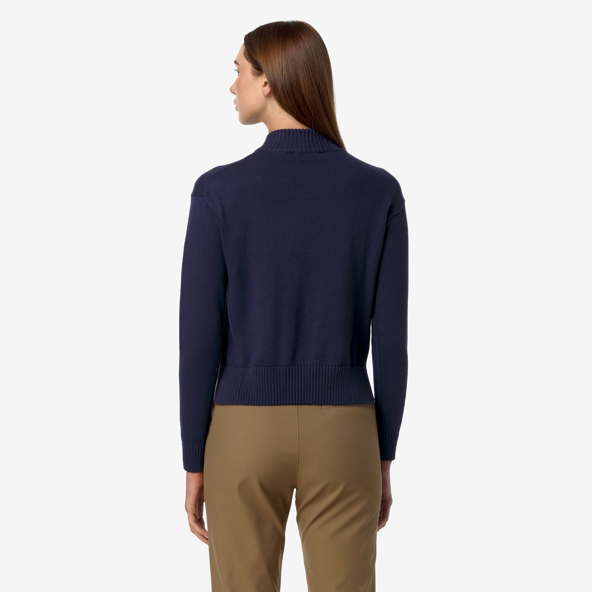 Knitwear_WOMAN_AGATA COTTON CASHMERE_Pull Over_Blue Dk - Commercial 6