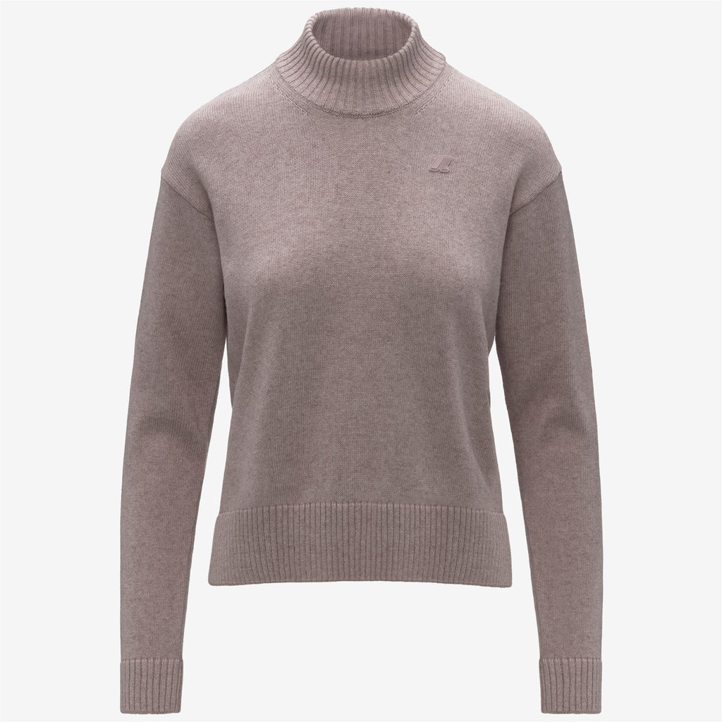 Knitwear_WOMAN_AGATA COTTON CASHMERE_Pull Over_Pink Fawn Mel - Commercial 1