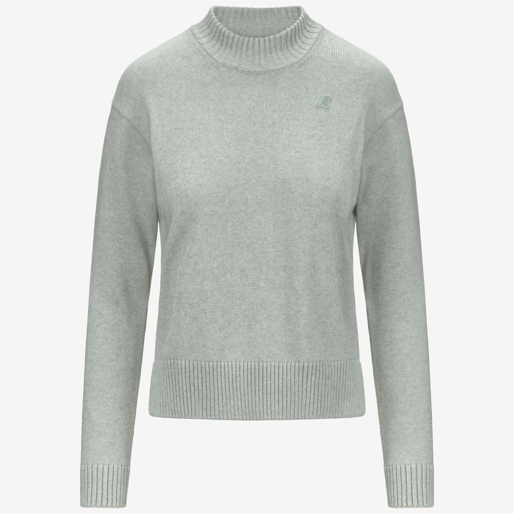 Knitwear_WOMAN_AGATA COTTON CASHMERE_Pull Over_Grey Grey Mel - Commercial 1