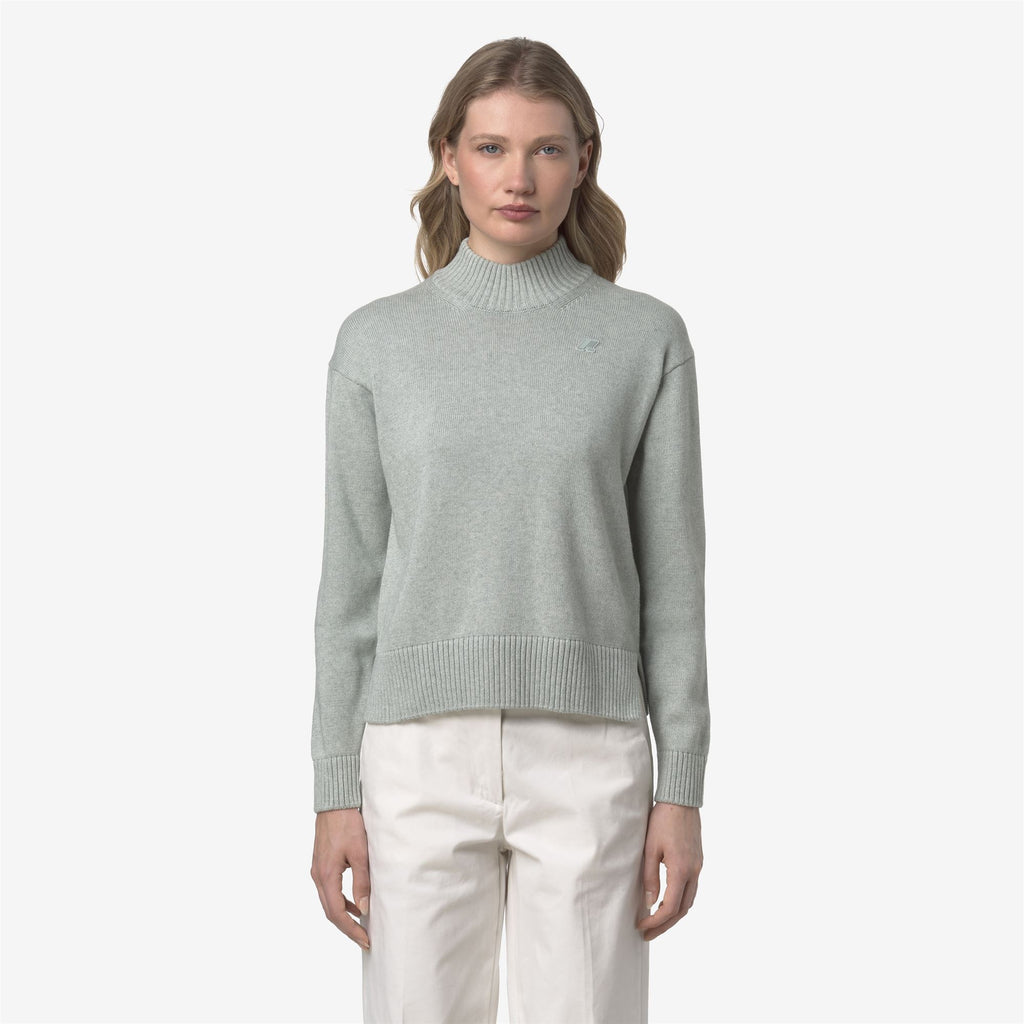 Knitwear_WOMAN_AGATA COTTON CASHMERE_Pull Over_Grey Grey Mel - Commercial 4