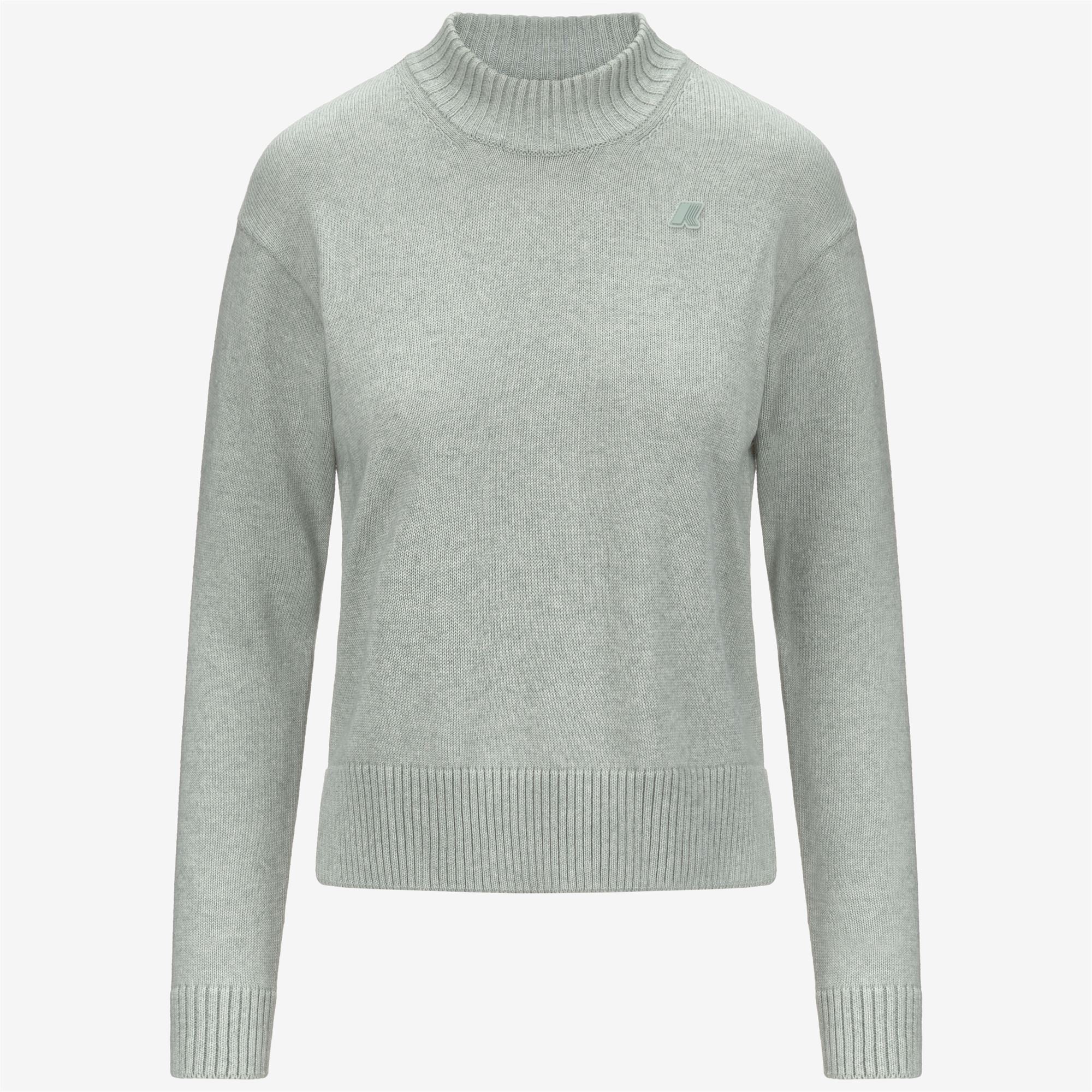 Knitwear_WOMAN_AGATA COTTON CASHMERE_Pull Over_Grey Grey Mel - Commercial 1