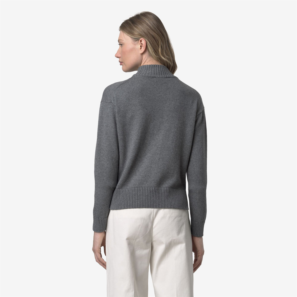Knitwear_WOMAN_AGATA COTTON CASHMERE_Pull Over_Grey Smoked Mel - Commercial 6