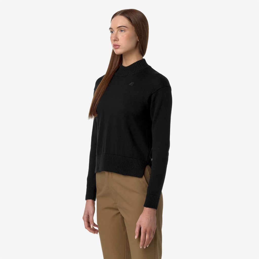 Knitwear_WOMAN_AGATA COTTON CASHMERE_Pull Over_Black Pure - Commercial 5