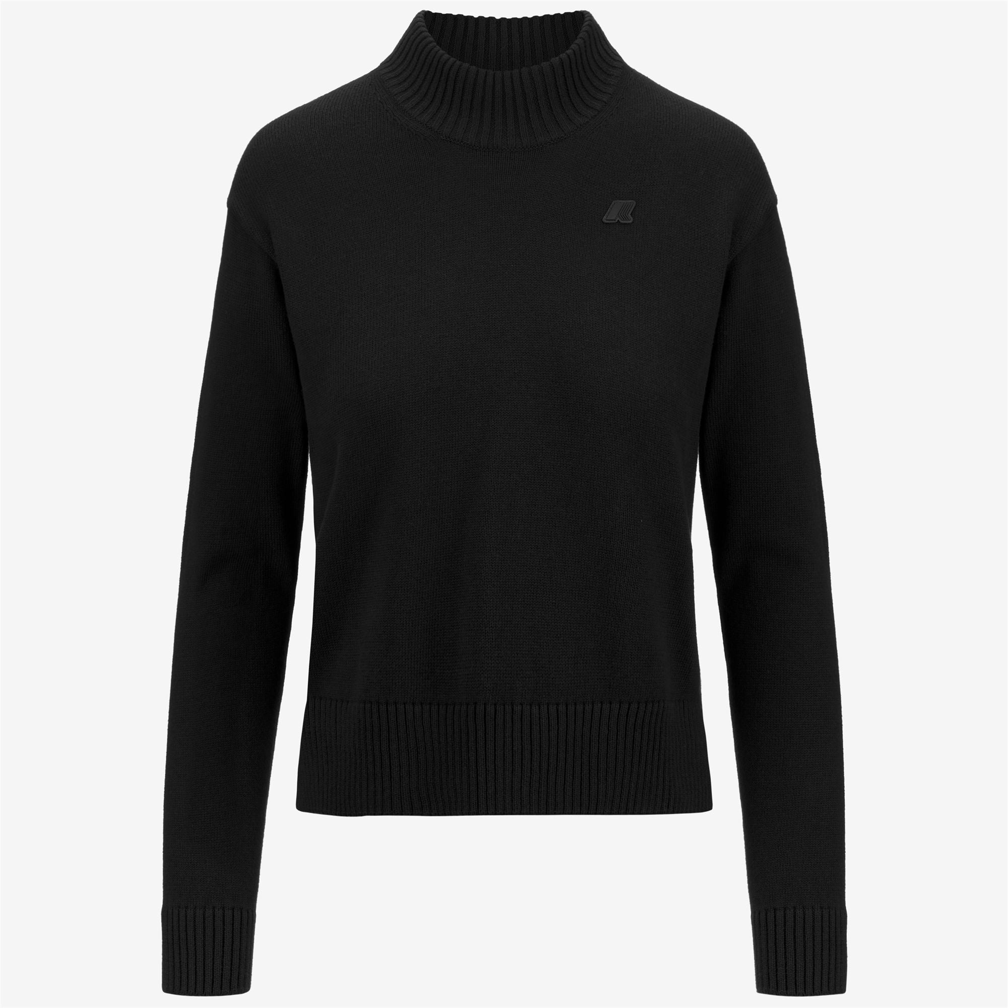Knitwear_WOMAN_AGATA COTTON CASHMERE_Pull Over_Black Pure - Commercial 1