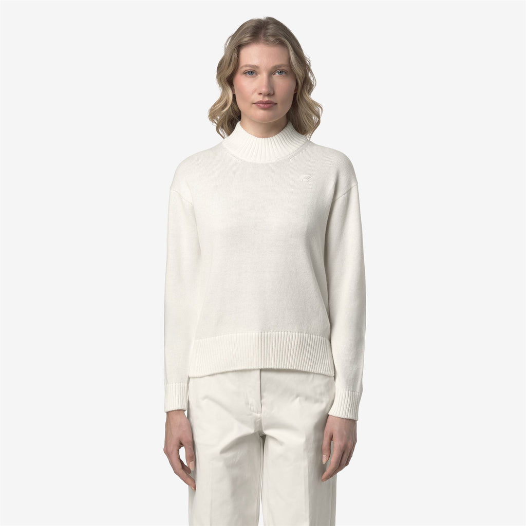 Knitwear_WOMAN_AGATA COTTON CASHMERE_Pull Over_White Gardenia - Commercial 4