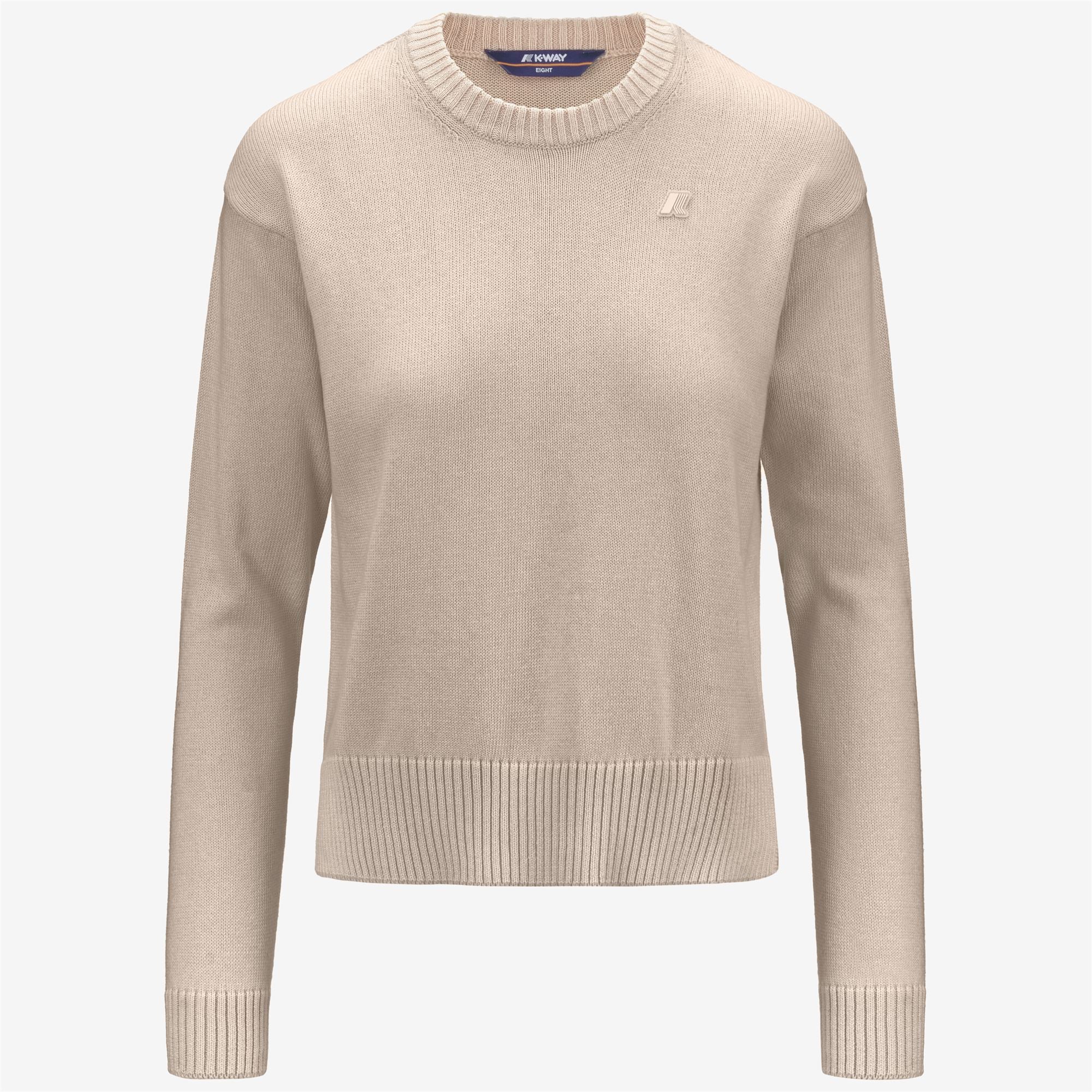 Knitwear_WOMAN_DOMITINE COTTON CASHMERE_Pull Over_BEIGE - Commercial 1