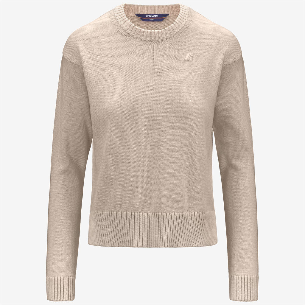 Knitwear_WOMAN_DOMITINE COTTON CASHMERE_Pull Over_BEIGE - Commercial 1