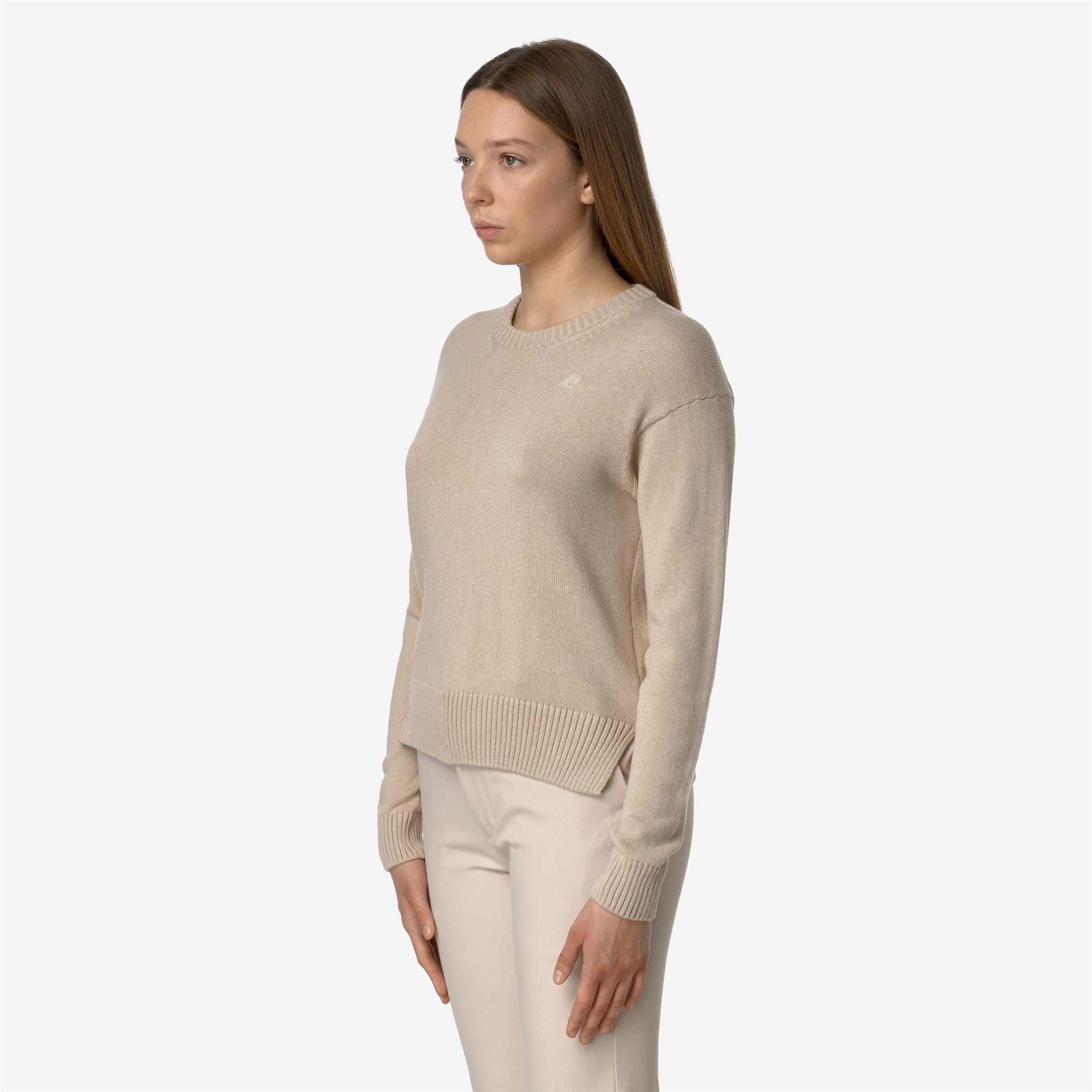 Knitwear_WOMAN_DOMITINE COTTON CASHMERE_Pull Over_BEIGE - Commercial 5