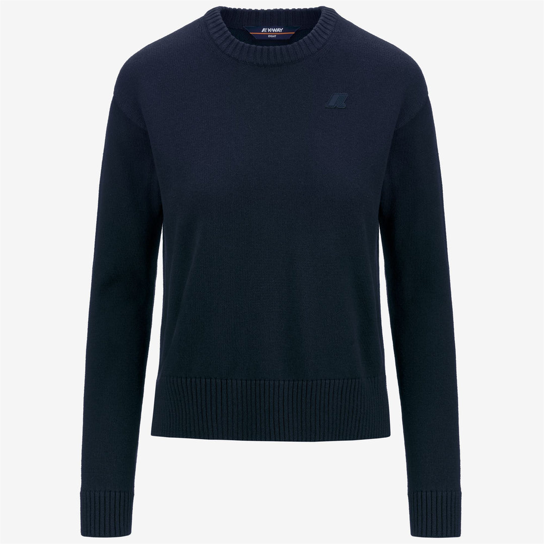 Blue Women's Cotton Cashmere Knit Pullover Sweater main