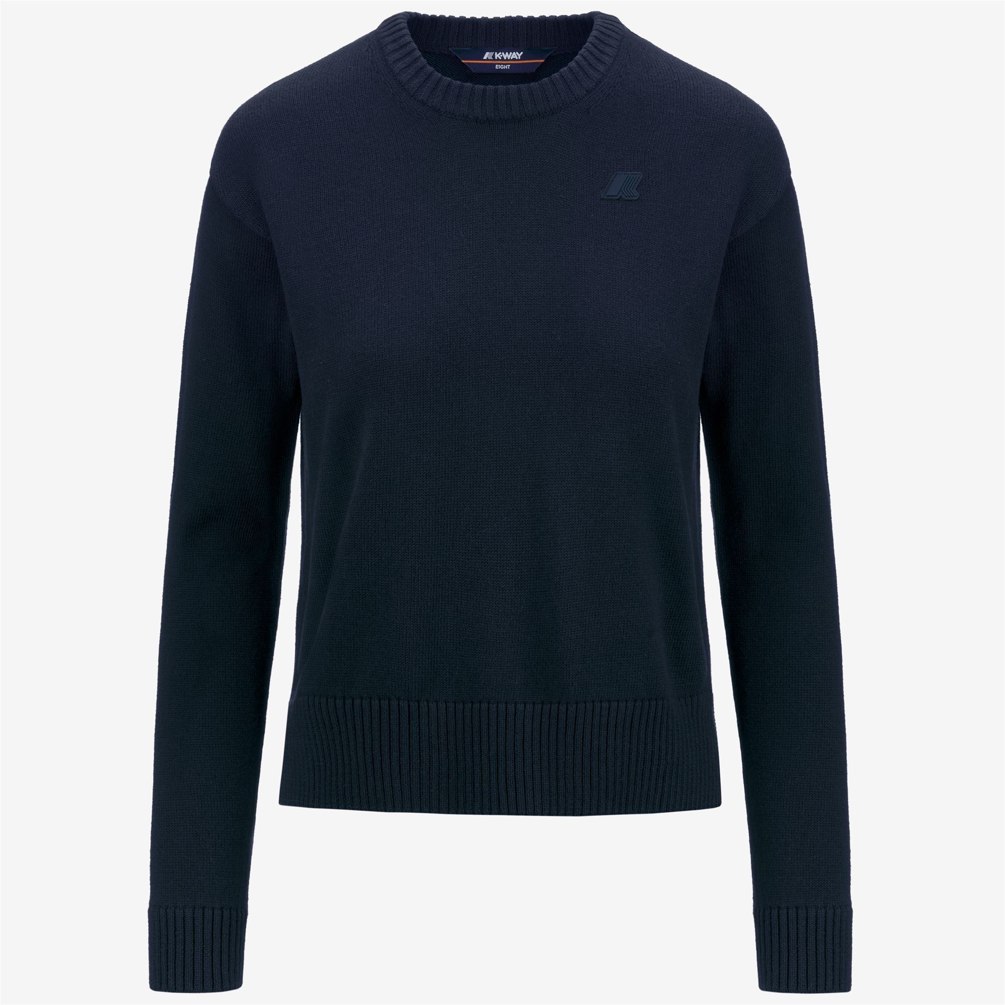 Knitwear_WOMAN_DOMITINE COTTON CASHMERE_Pull Over_Blue Dress - Commercial 1