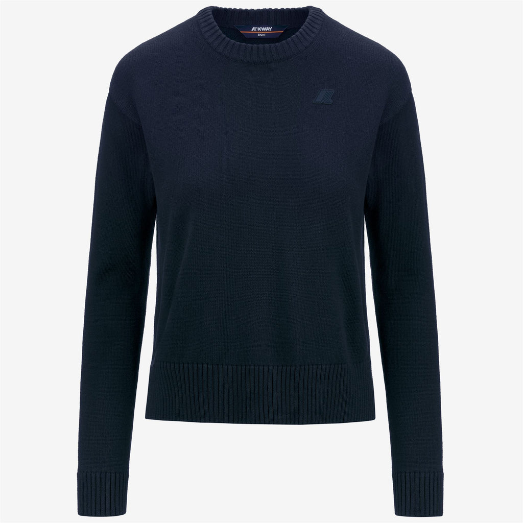Knitwear_WOMAN_DOMITINE COTTON CASHMERE_Pull Over_Blue Dress - Commercial 1