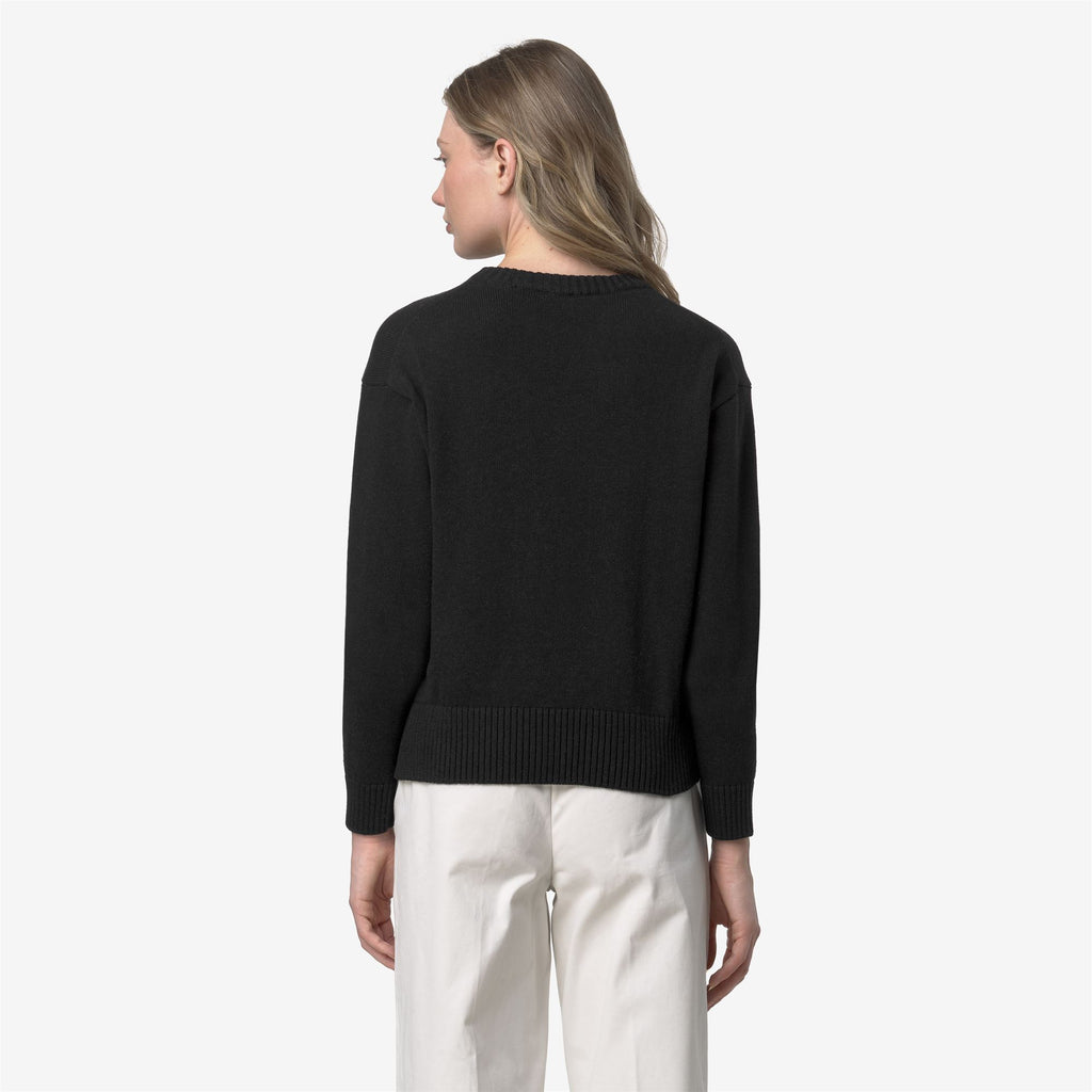 Knitwear_WOMAN_DOMITINE COTTON CASHMERE_Pull Over_Black Mel - Commercial 6