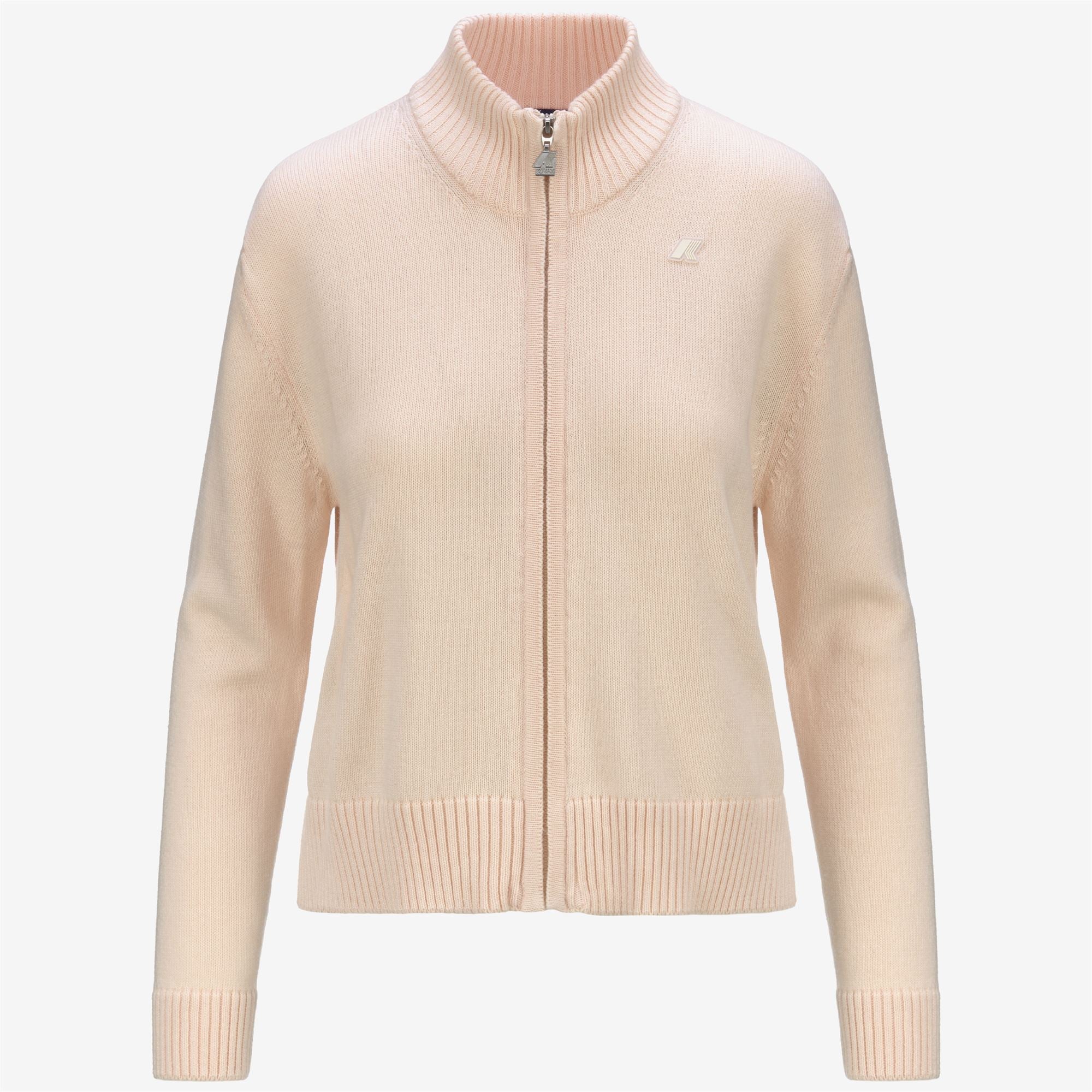 Knitwear_WOMAN_BETINNE COTTON CASHMERE_Jacket_Pink Dirty - Commercial 1