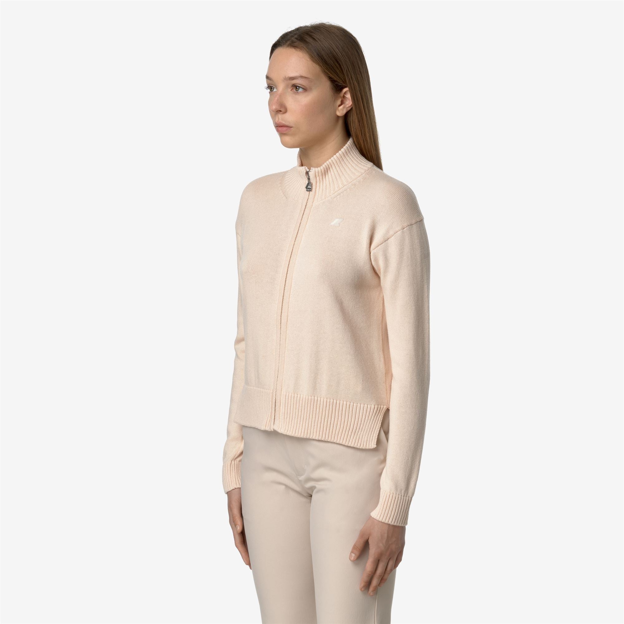 Knitwear_WOMAN_BETINNE COTTON CASHMERE_Jacket_Pink Dirty - Commercial 5