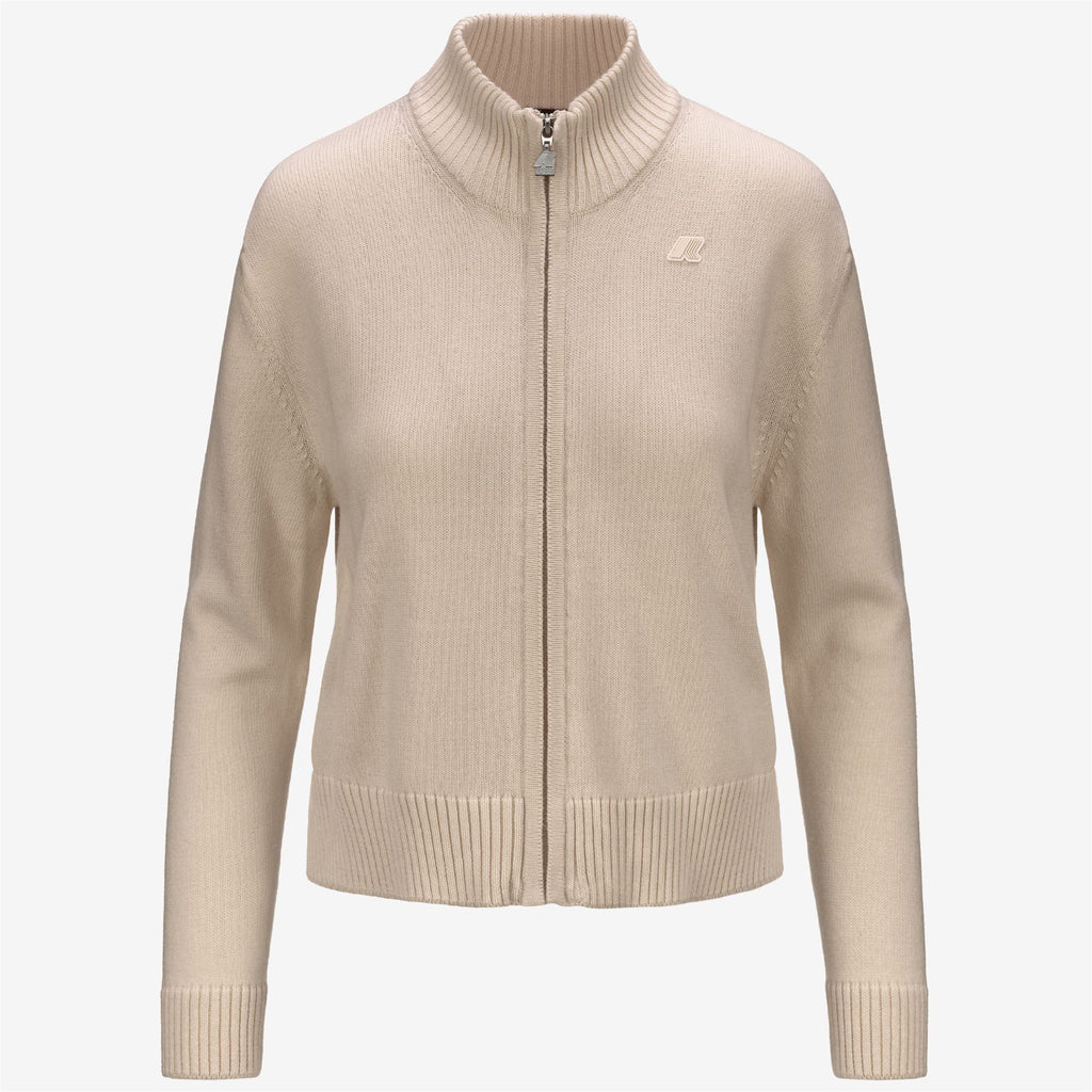 Knitwear_WOMAN_BETINNE COTTON CASHMERE_Jacket_BEIGE - Commercial 1