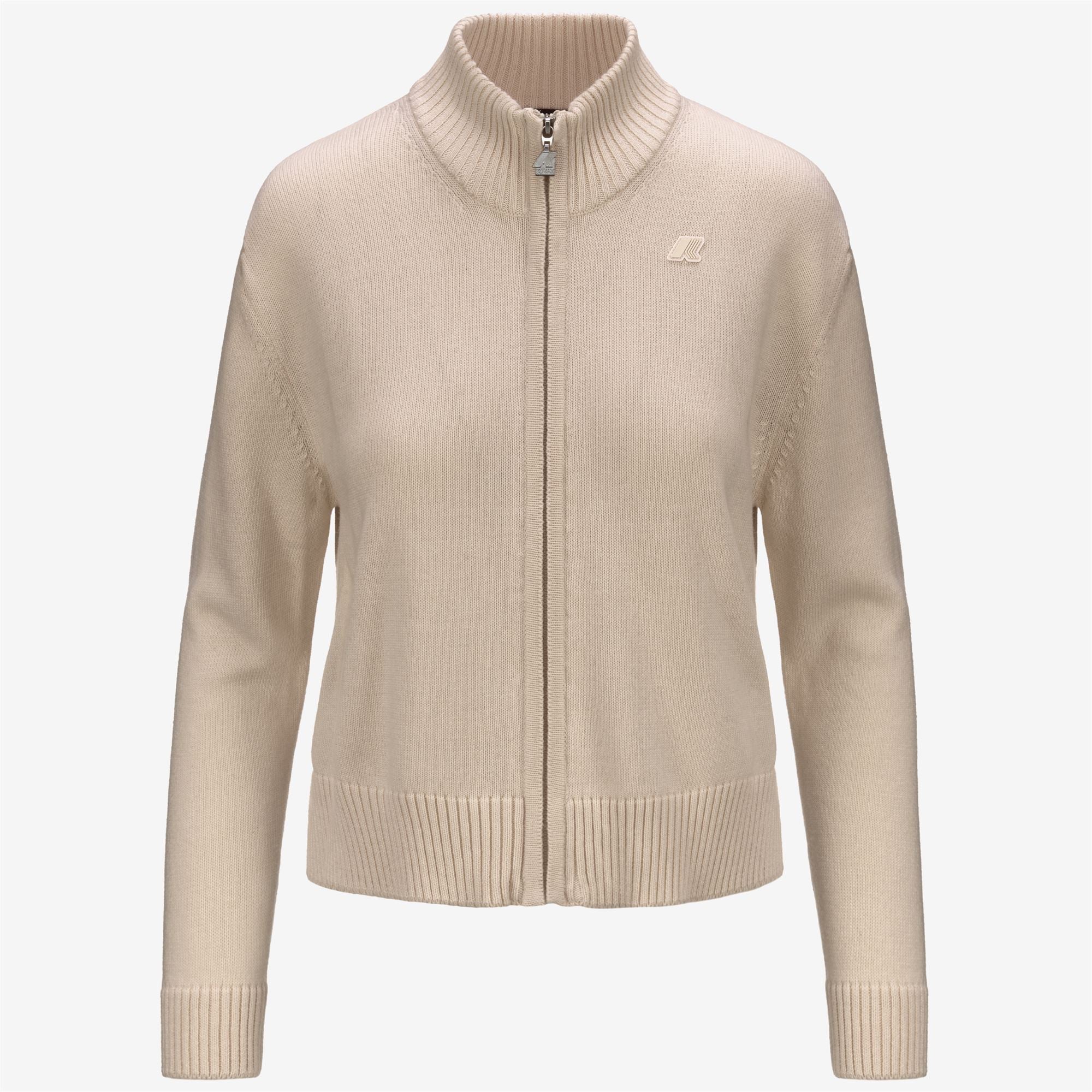 Knitwear_WOMAN_BETINNE COTTON CASHMERE_Jacket_BEIGE - Commercial 1