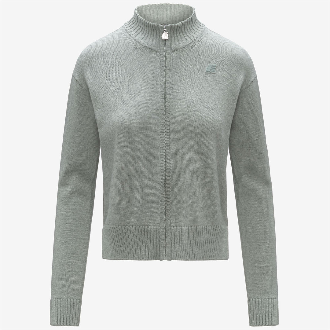 Grey Women's Cashmere Blend Knitwear Jacket main