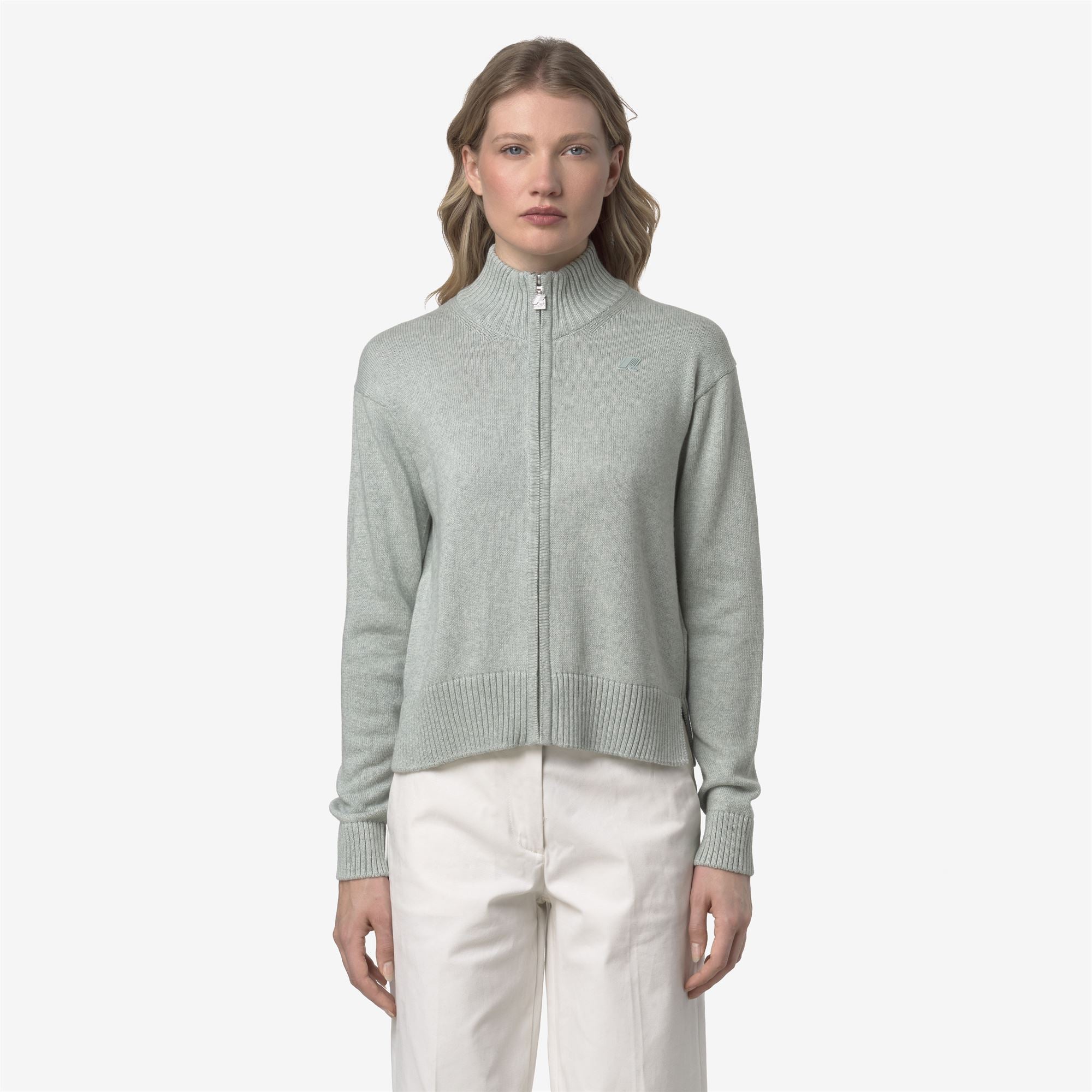 Knitwear_WOMAN_BETINNE COTTON CASHMERE_Jacket_Grey Grey Mel - Commercial 4
