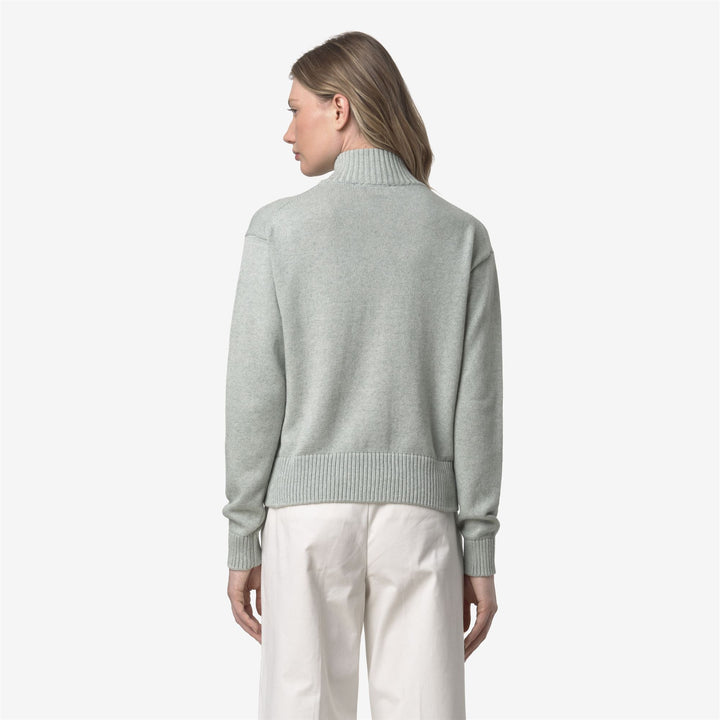 Grey Women's Cashmere Blend Knitwear Jacket 5