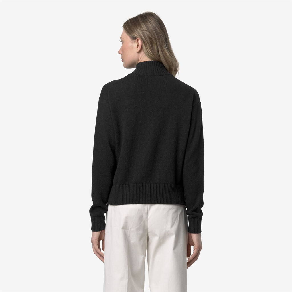 Knitwear_WOMAN_BETINNE COTTON CASHMERE_Jacket_Black Mel - Commercial 6