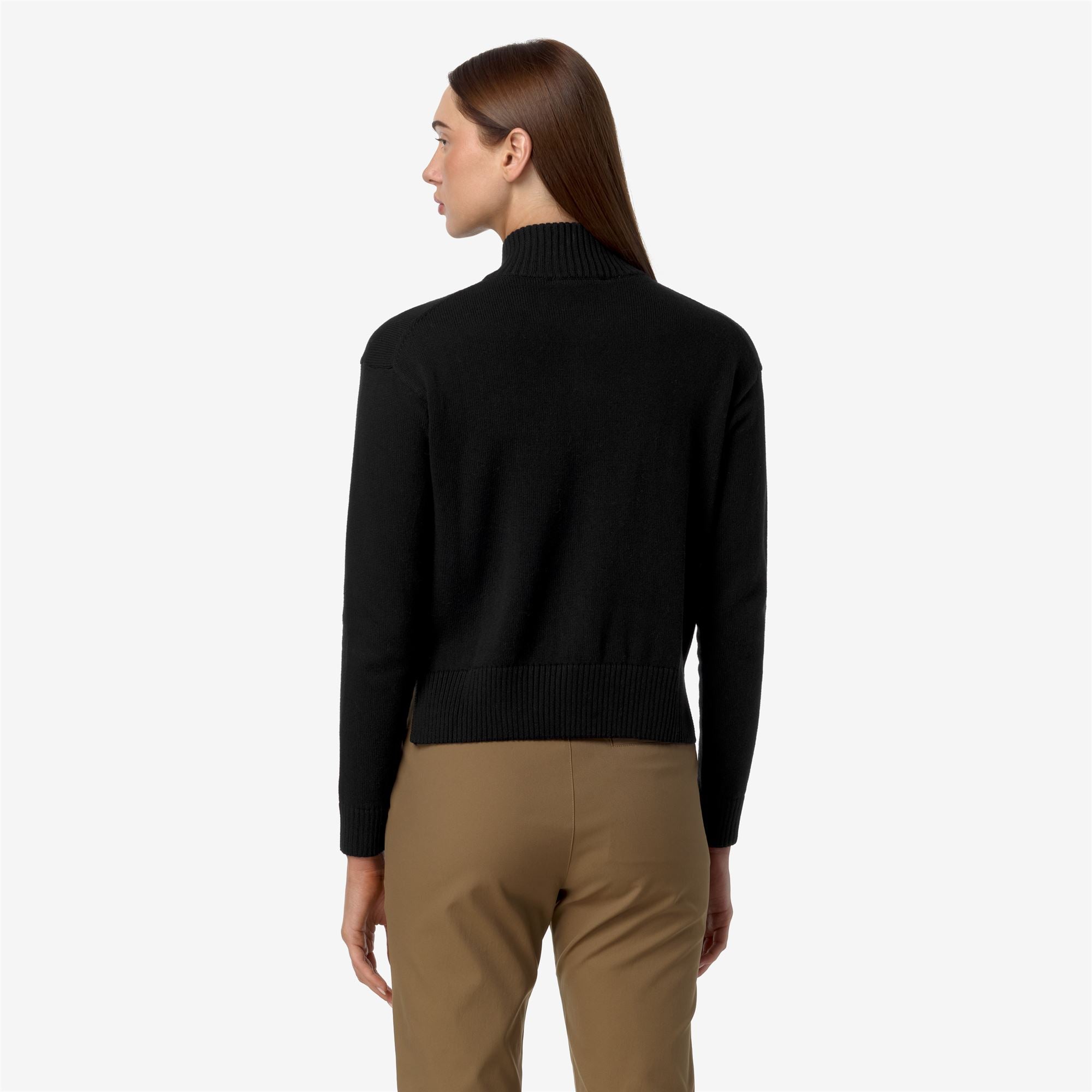 Knitwear_WOMAN_BETINNE COTTON CASHMERE_Jacket_Black Pure - Commercial 6