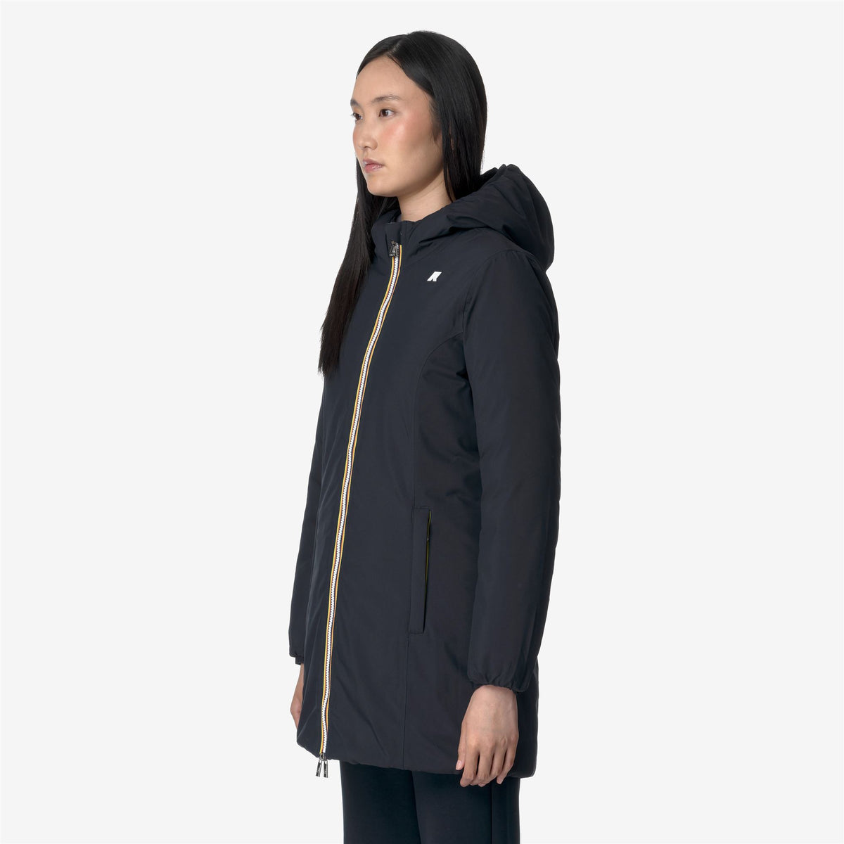 Jackets_WOMAN_DENISE ST THERMO DOUBLE_3/4 Length_Blue D-Grey Blue A - Commercial 5