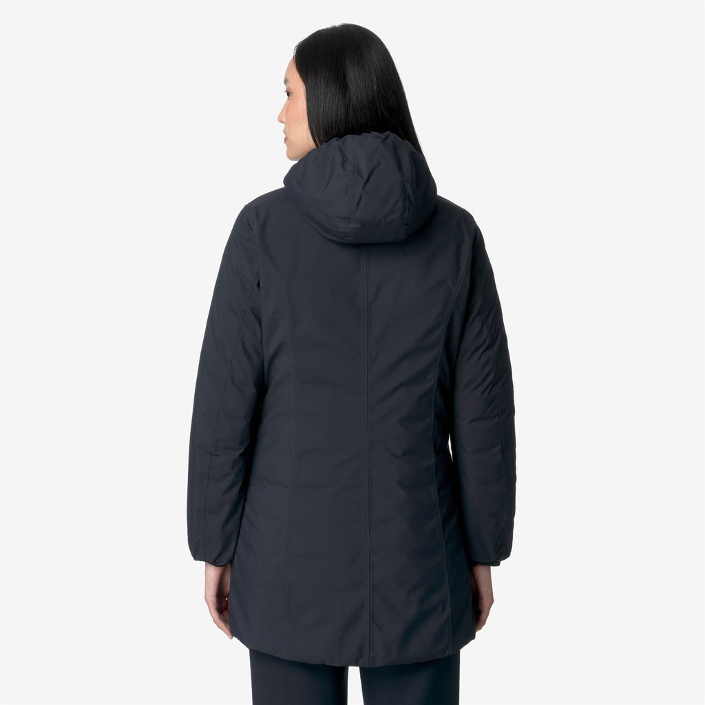 Jackets_WOMAN_DENISE ST THERMO DOUBLE_3/4 Length_Blue D-Grey Blue A - Commercial 6
