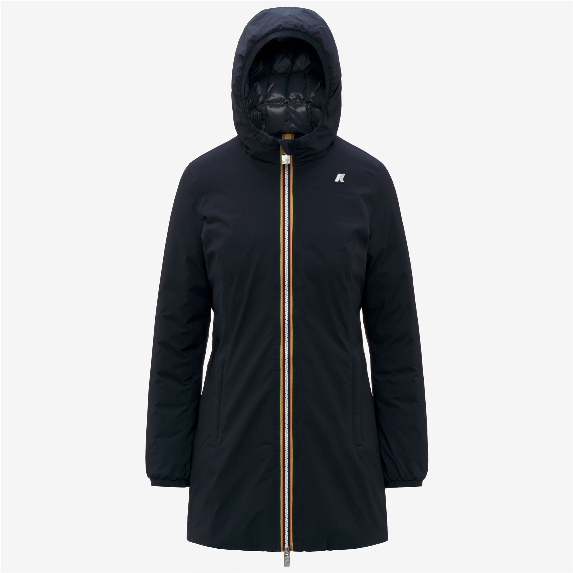 Jackets_WOMAN_DENISE ST THERMO DOUBLE_3/4 Length_Blue Depth - Blue Airforce - Commercial 1