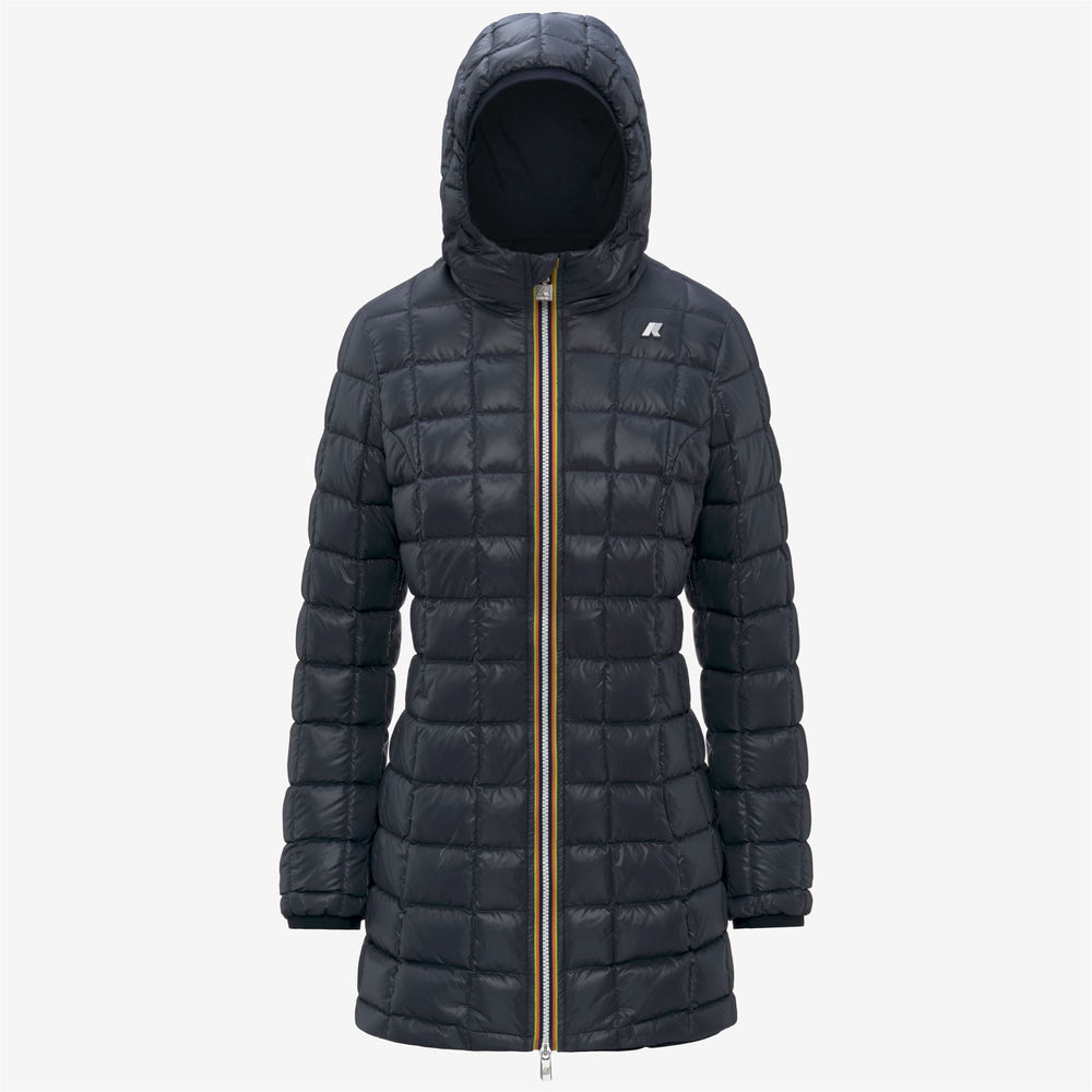 Blue women's Reversible 3/4 Length Jacket with PrimaLoft Insulation 02