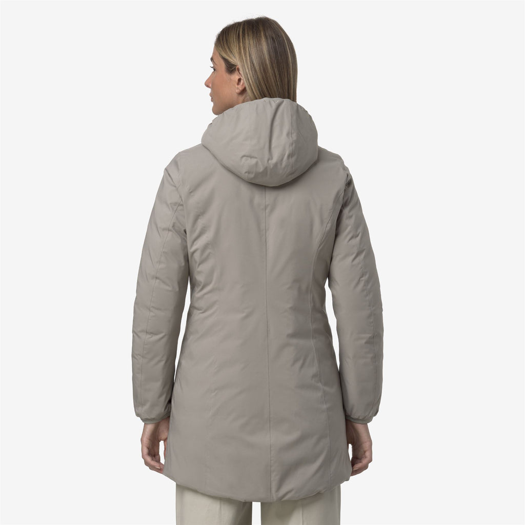 Jackets_WOMAN_DENISE ST THERMO DOUBLE_3/4 Length_Green Oak - Black Pure - Commercial 6
