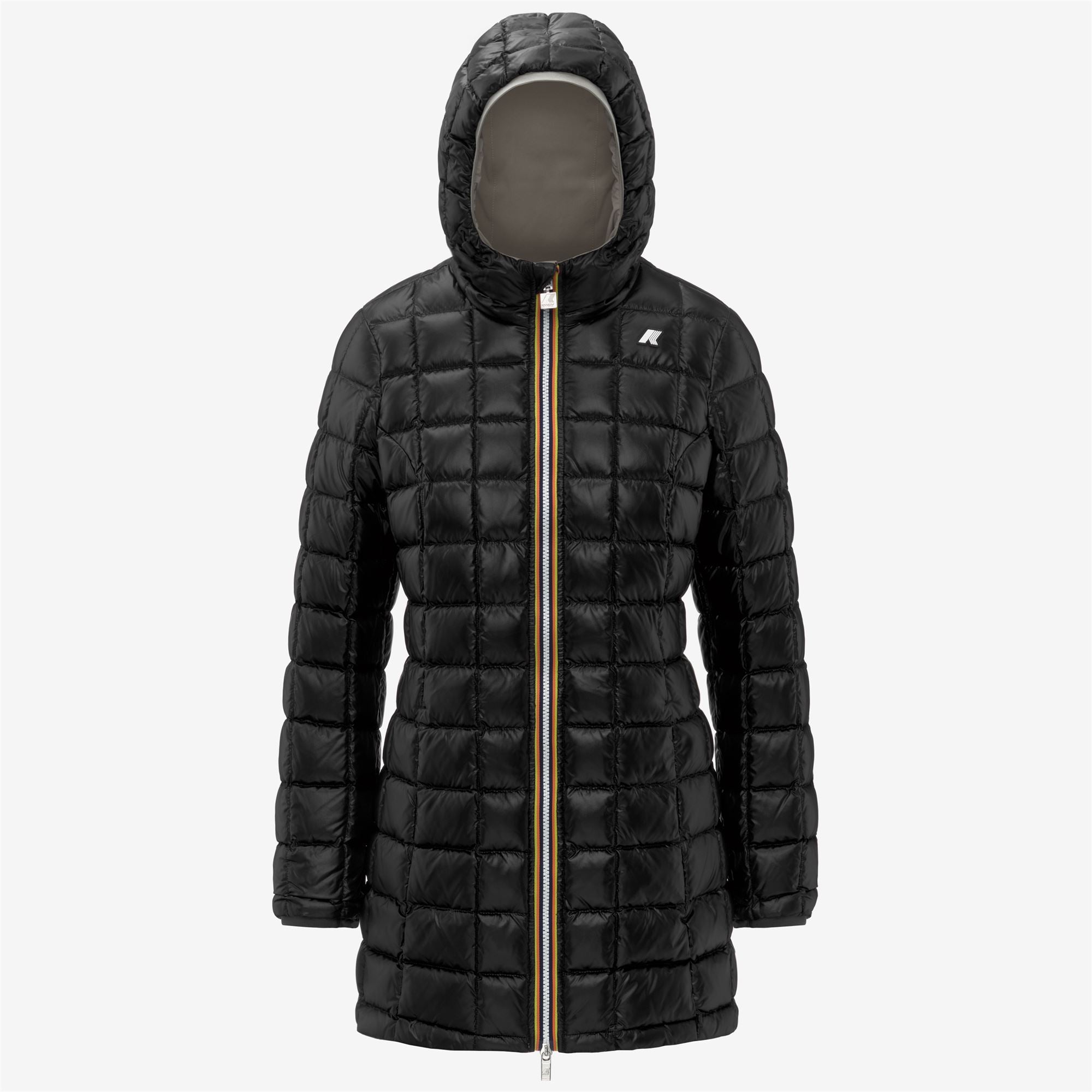 Jackets_WOMAN_DENISE ST THERMO DOUBLE_3/4 Length_Green Oak - Black Pure - Commercial 2