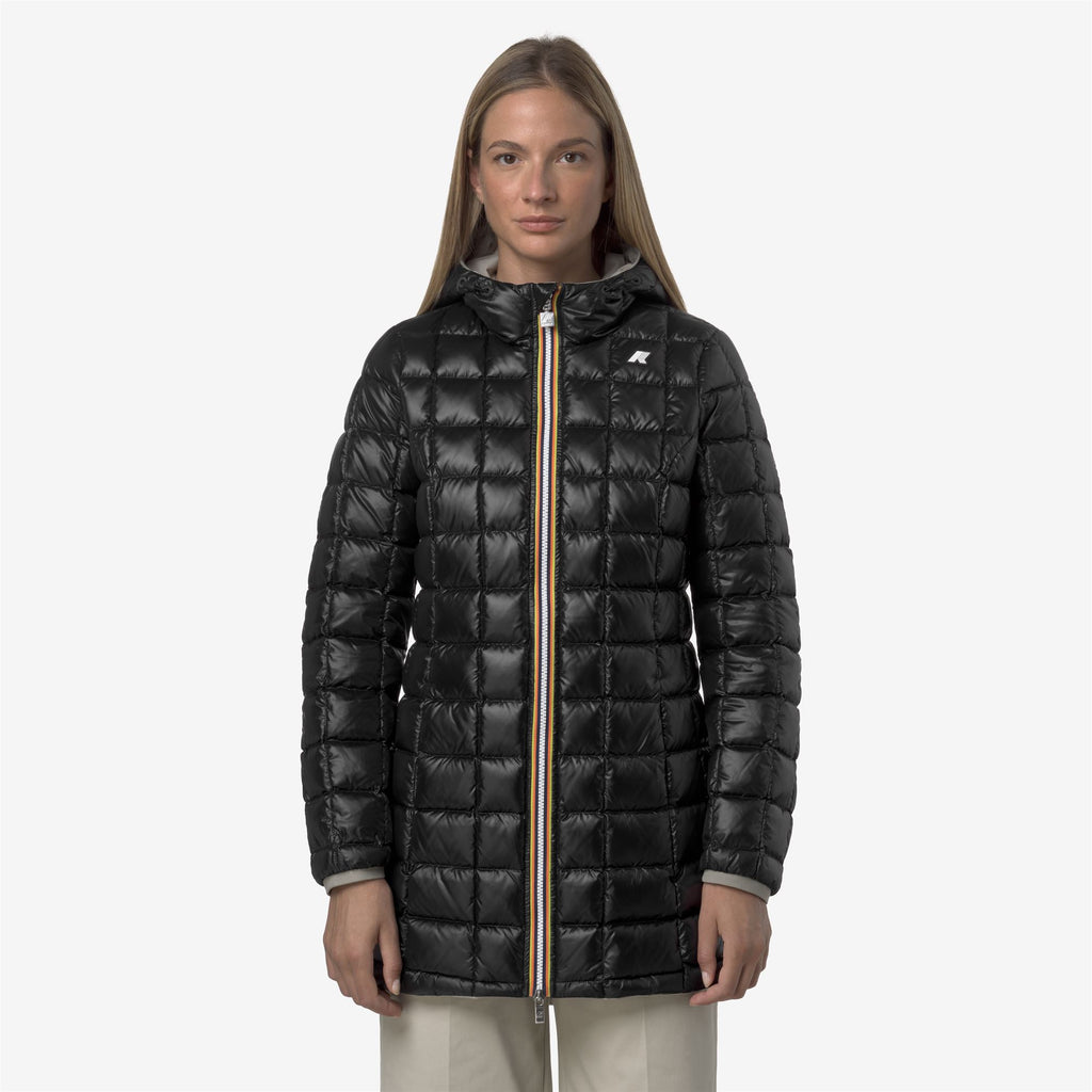 Jackets_WOMAN_DENISE ST THERMO DOUBLE_3/4 Length_Green Oak - Black Pure - Commercial 7