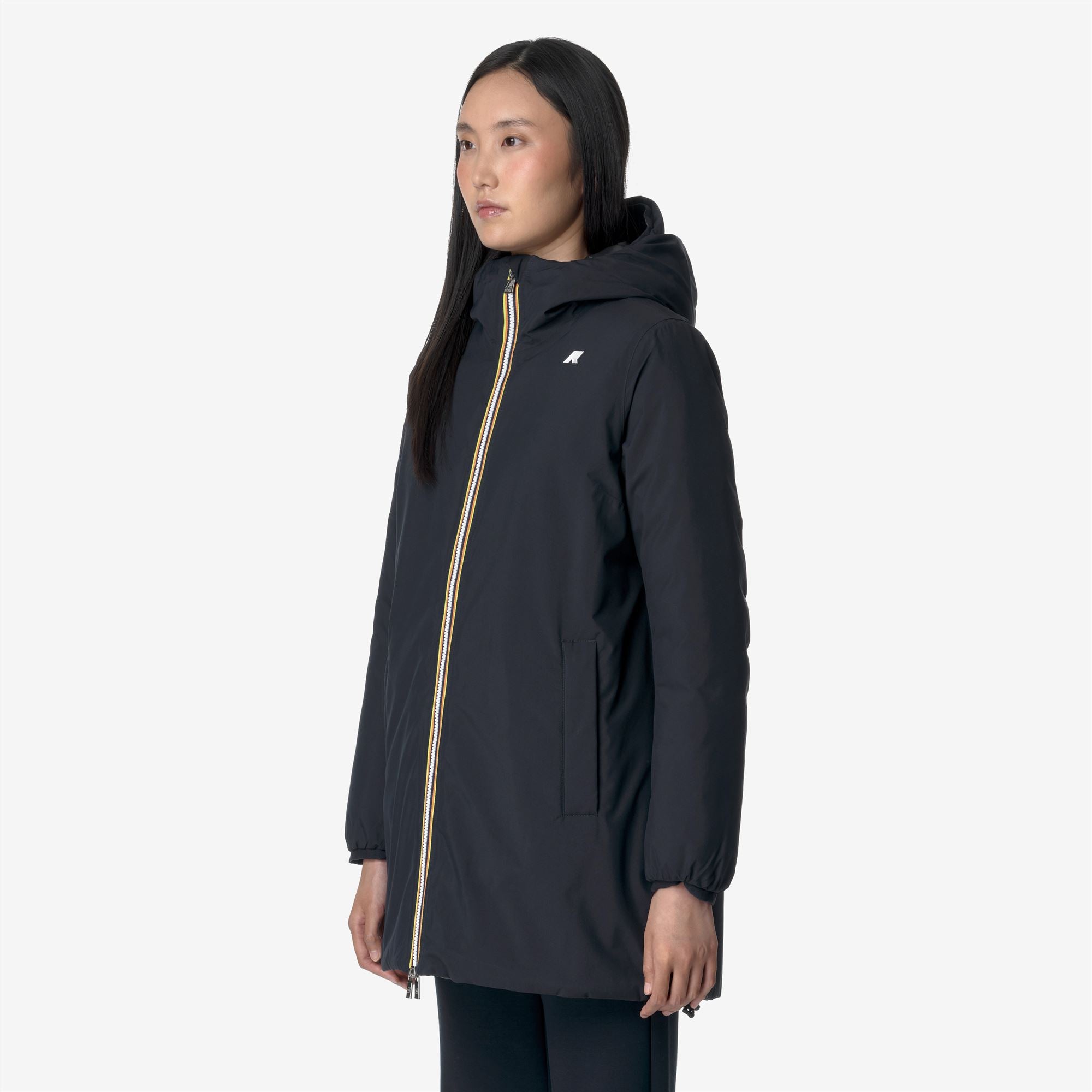 Jackets_WOMAN_SOPHIE ST THERMO DOUBLE_Mid_Blue Depth - Black Pure - Commercial 5